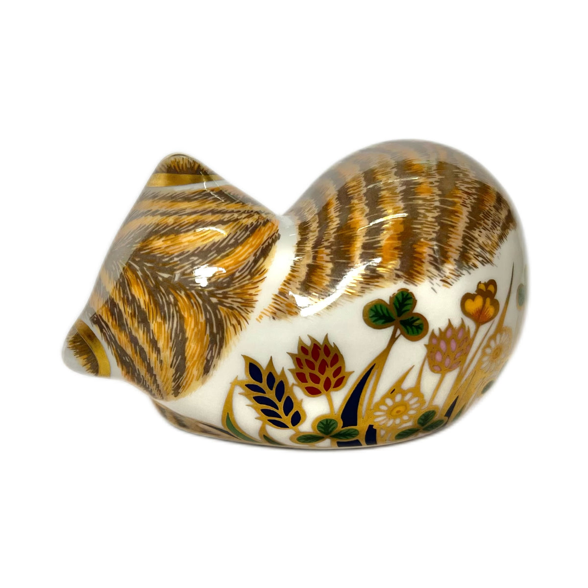 Vintage Royal Crown Derby 2008 ‘“Lavender” Kitten’ paperweight figurine, 1st quality