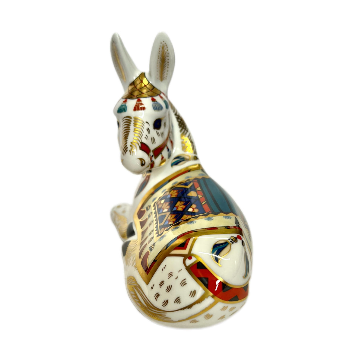 Vintage Royal Crown Derby ‘Donkey’ paperweight figurine, 1 st quality