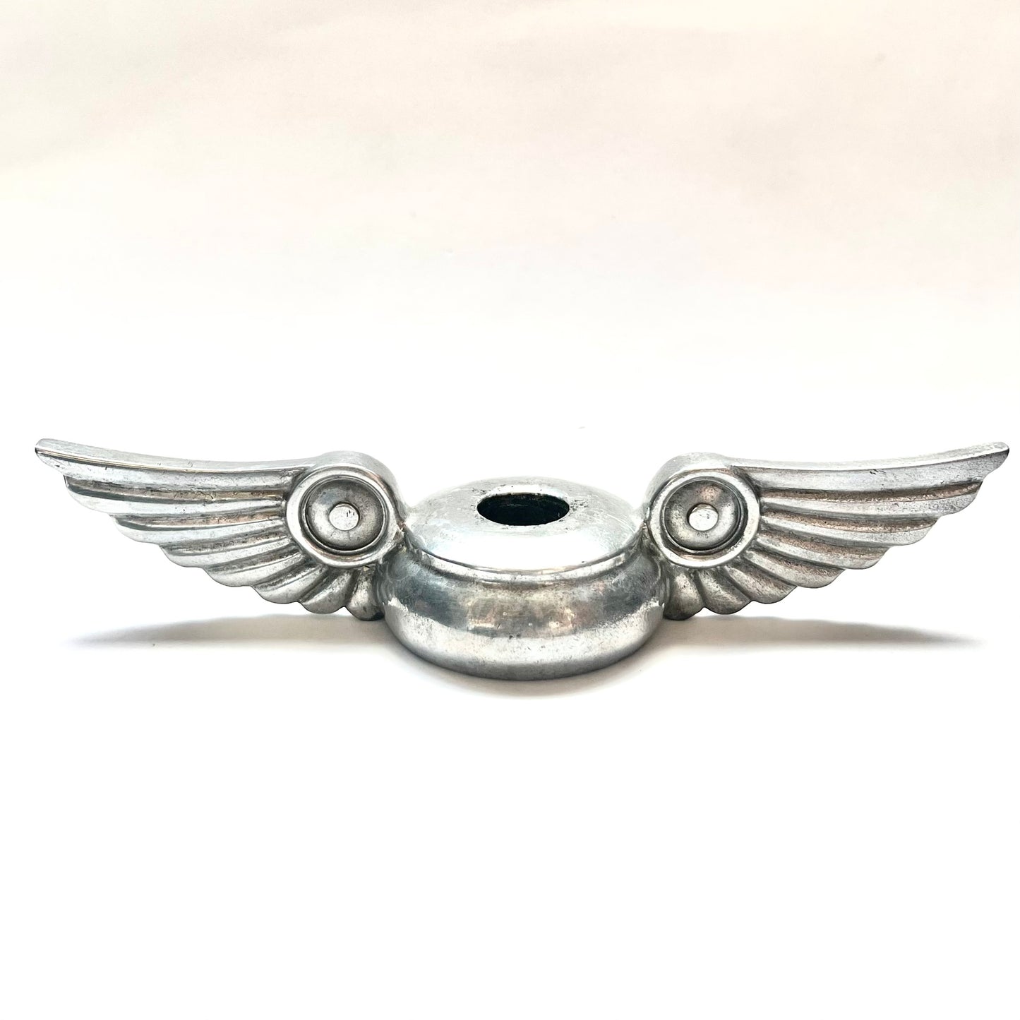 Original and rare Art Deco Studebaker winged radiator lock circa 1919-1928, Vintage Classic Pre-War Car Part