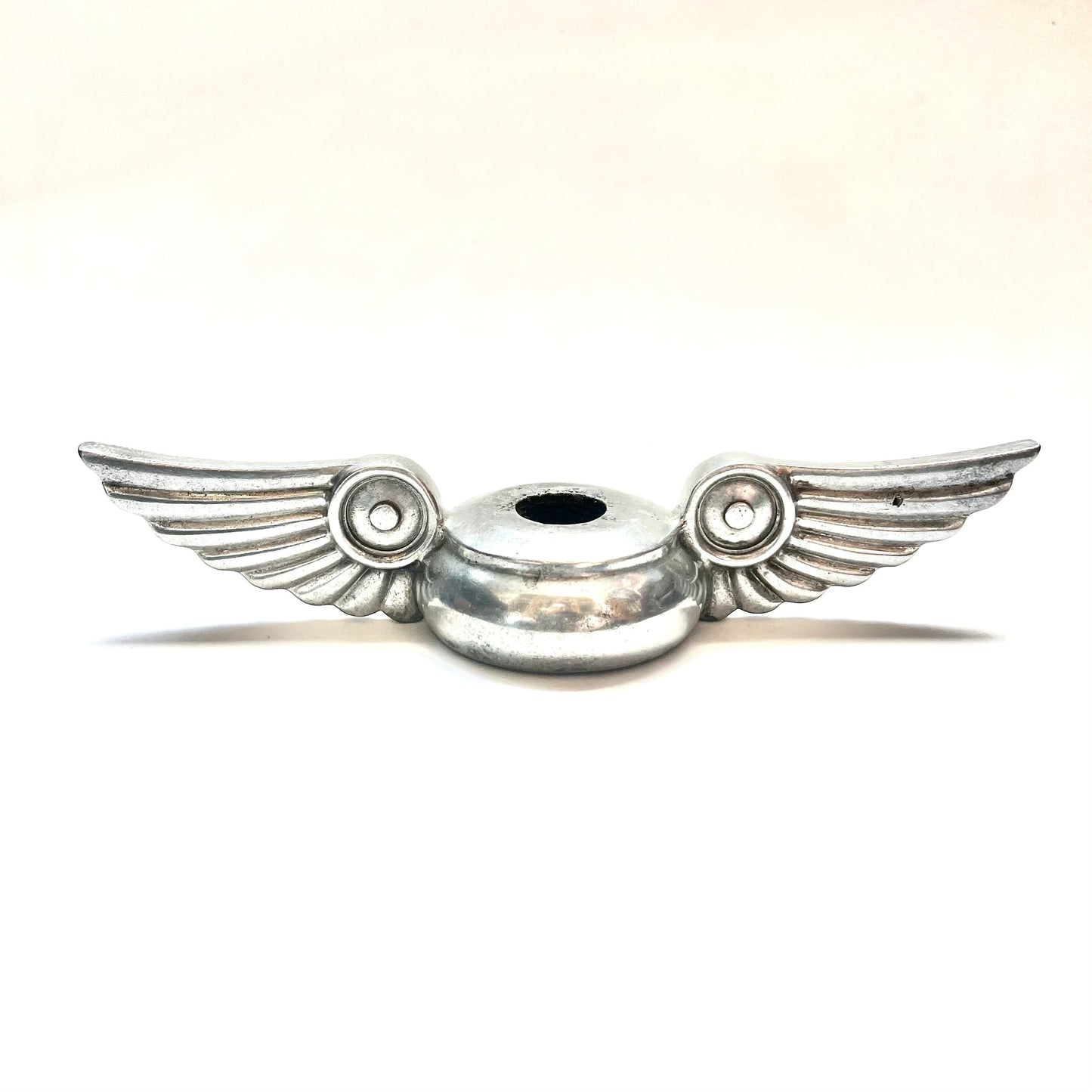 Original and rare Art Deco Studebaker winged radiator lock circa 1919-1928, Vintage Classic Pre-War Car Part