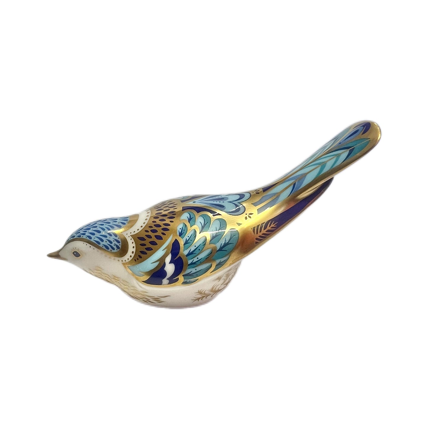 Royal Crown Derby Mountain Bluebird paperweight figurine