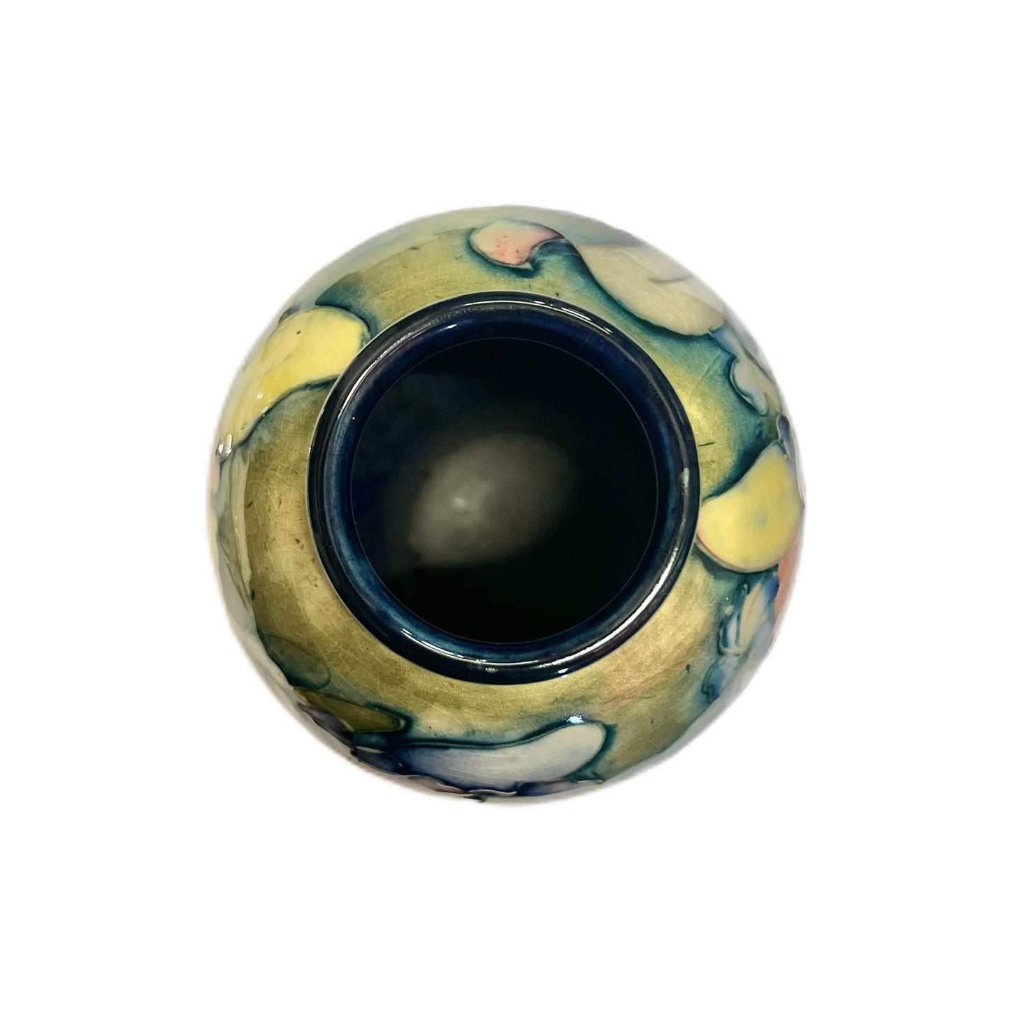 William Moorcroft Orchid pattern ovoid vase circa 1937