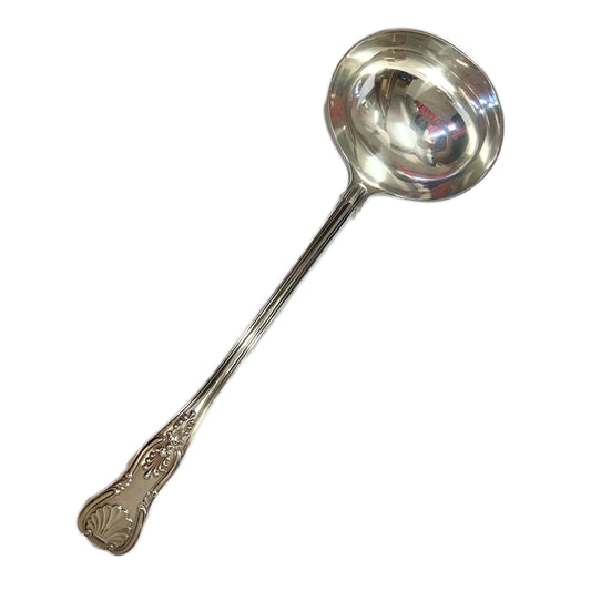 Substantial Late Victorian Mappin Brothers sterling silver ladle