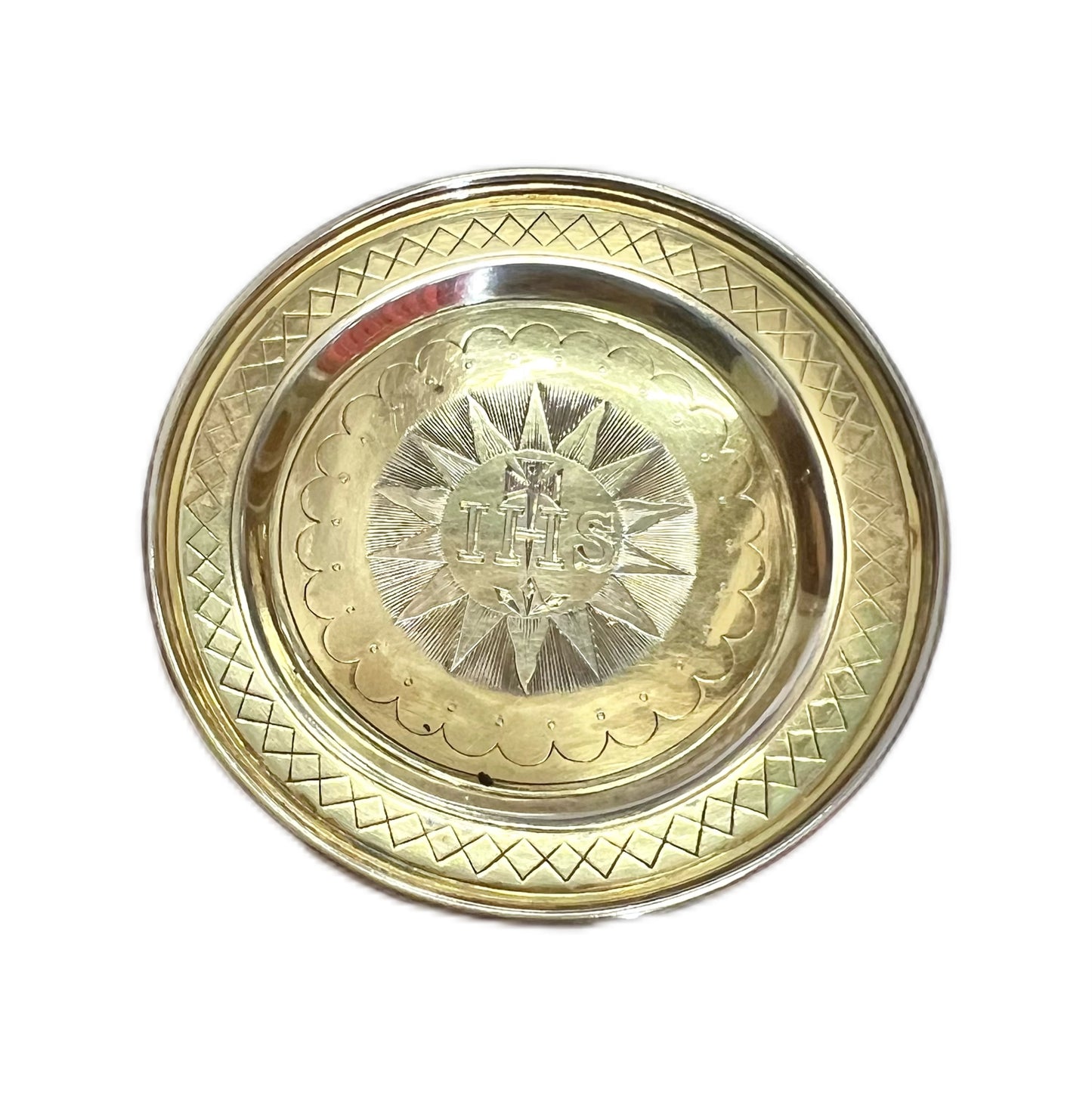 High Victorian gilt and sterling silver travelling communion set