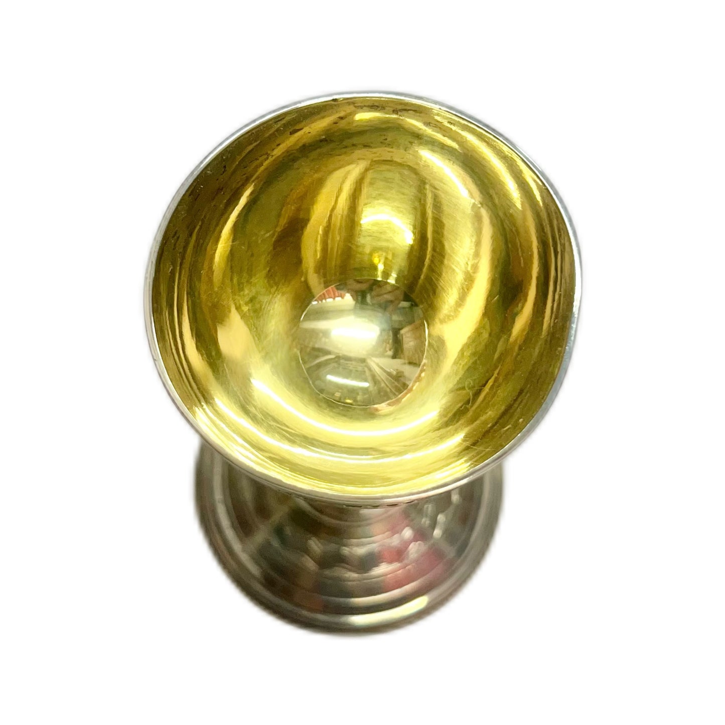 High Victorian gilt and sterling silver travelling communion set