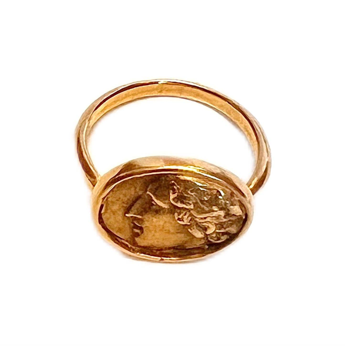 14k yellow gold Pollux ring by Hocerat/Atelier Narce