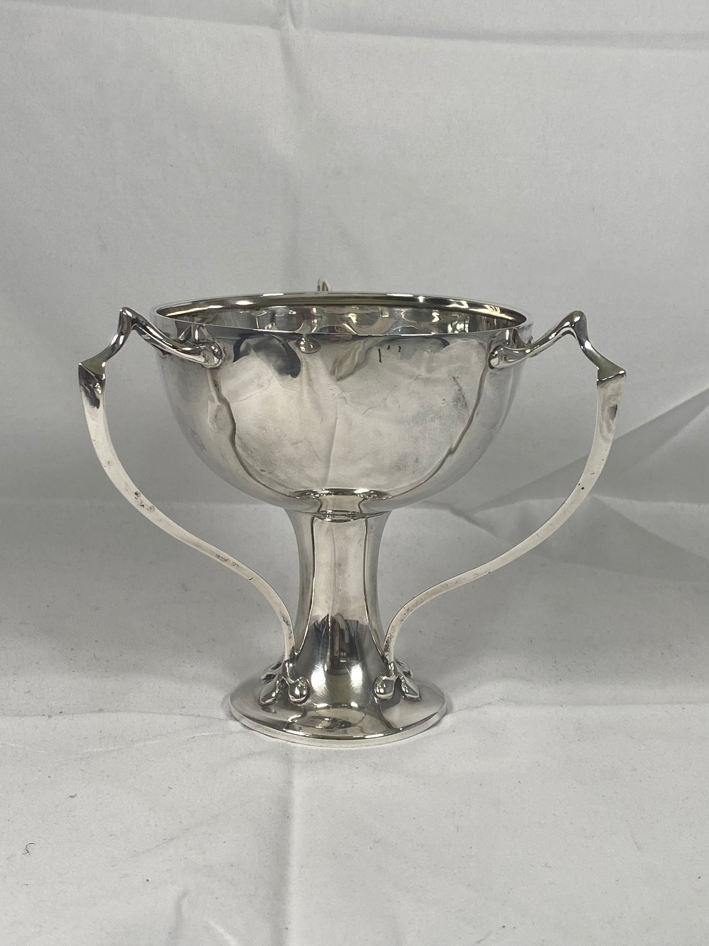 George V, Boynton & Sons Art Nouveau Tri Handled Cup. London, 1912.