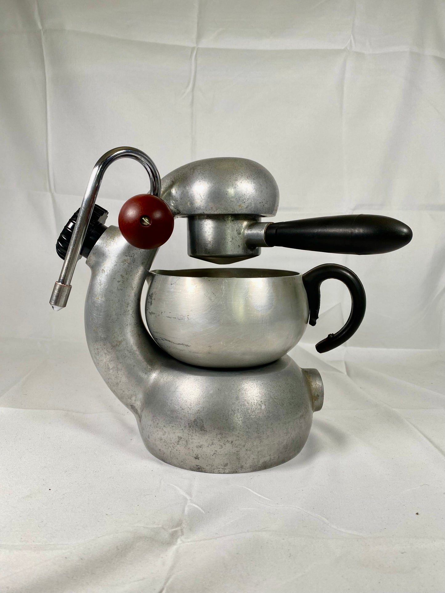 Mid Century Atomic Coffee Maker by Giordano Robbiati, 1946.