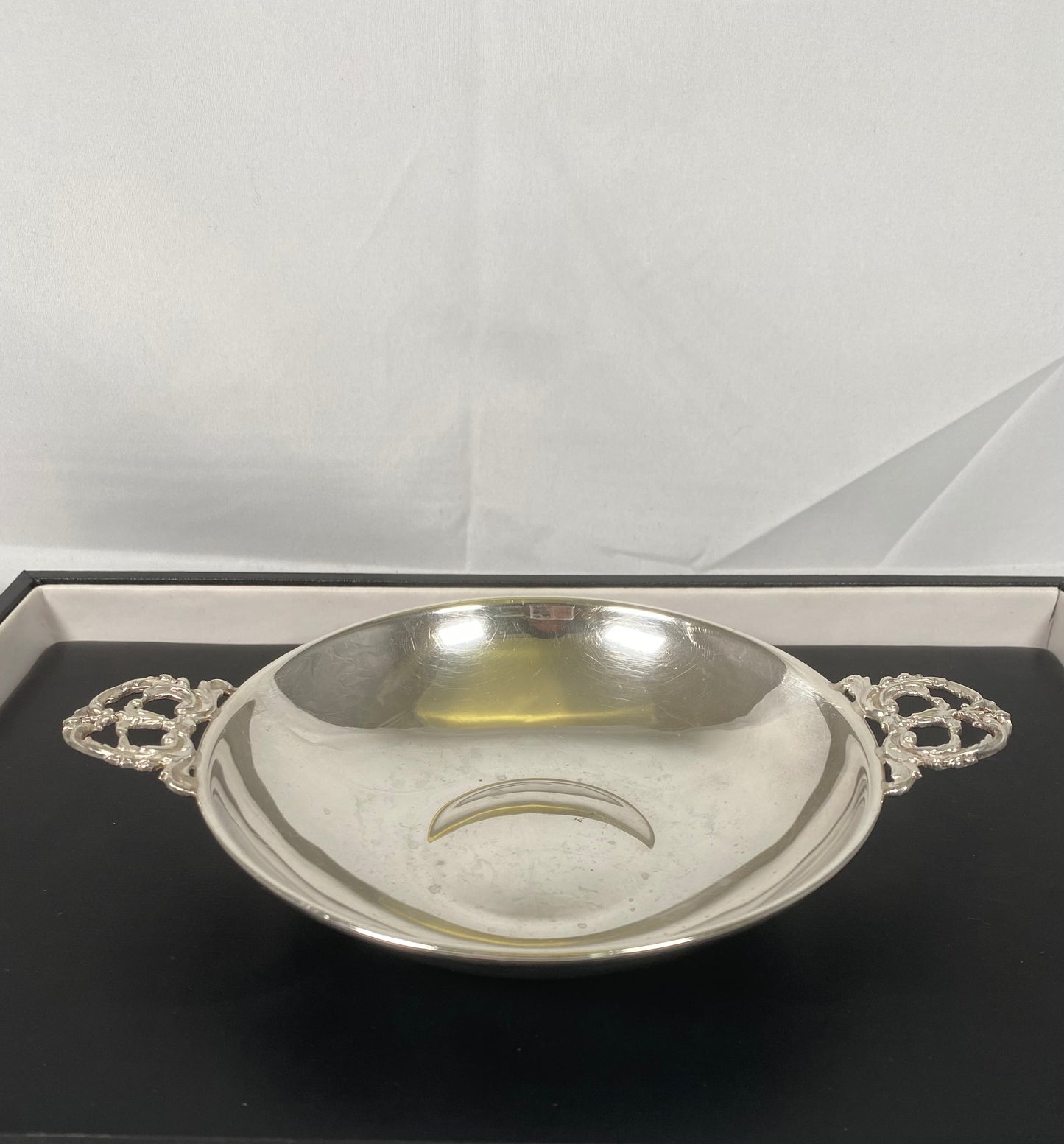 Elizabeth II Sterling Silver Quaich, 1965, Birmingham by Hardy Brothers