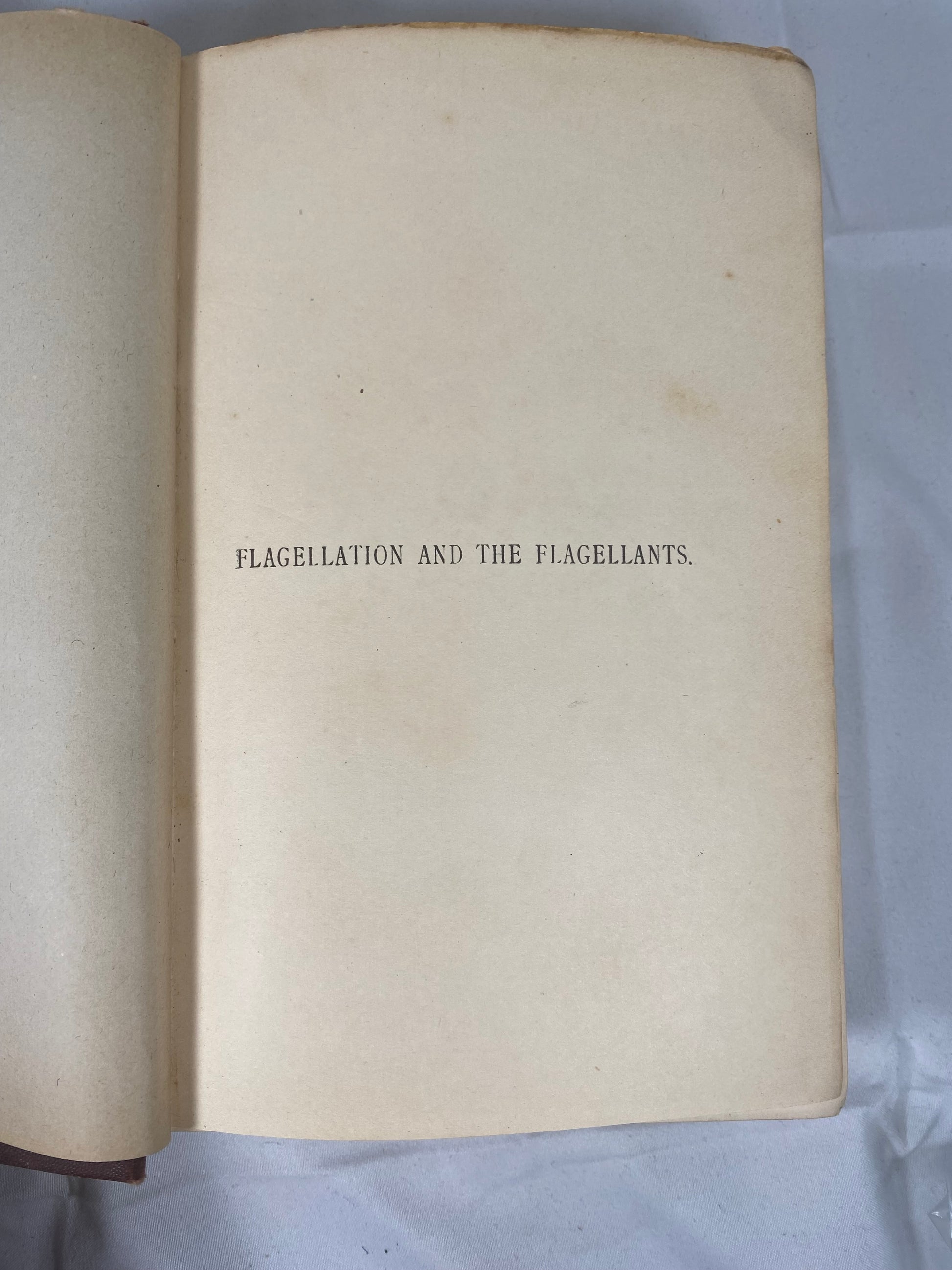 Flagellation & the Flagellants: a History of the Rod. Fine Antiquarian ...