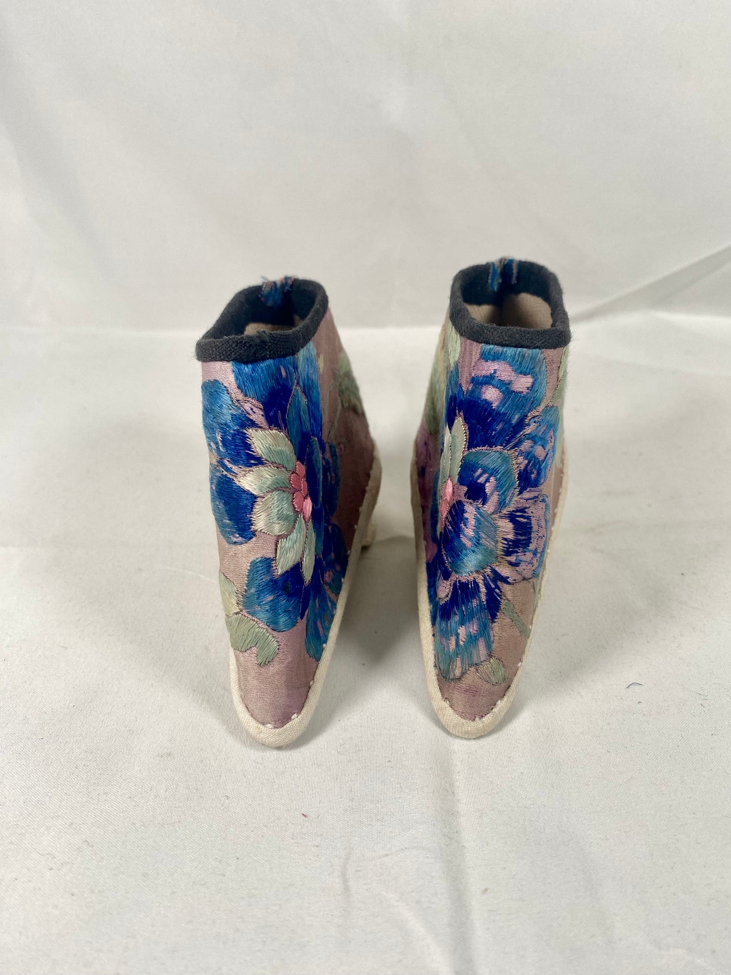 Antique Chinese Lotus / Golden Lily Shoes circa late 19th to early 20th century