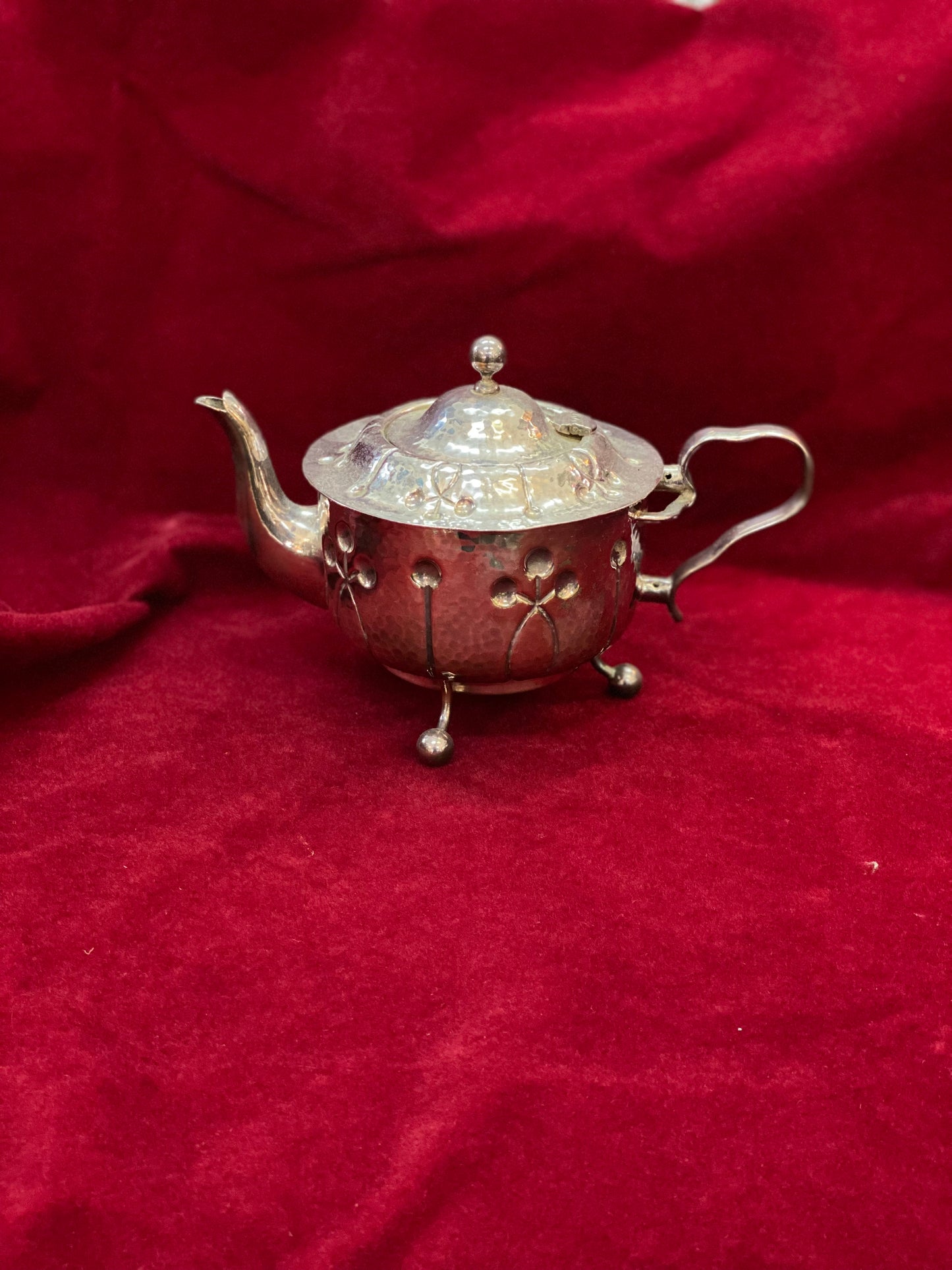 Antique EPNS set of three (Teapot, Sugar Bowl and Creamer jug)