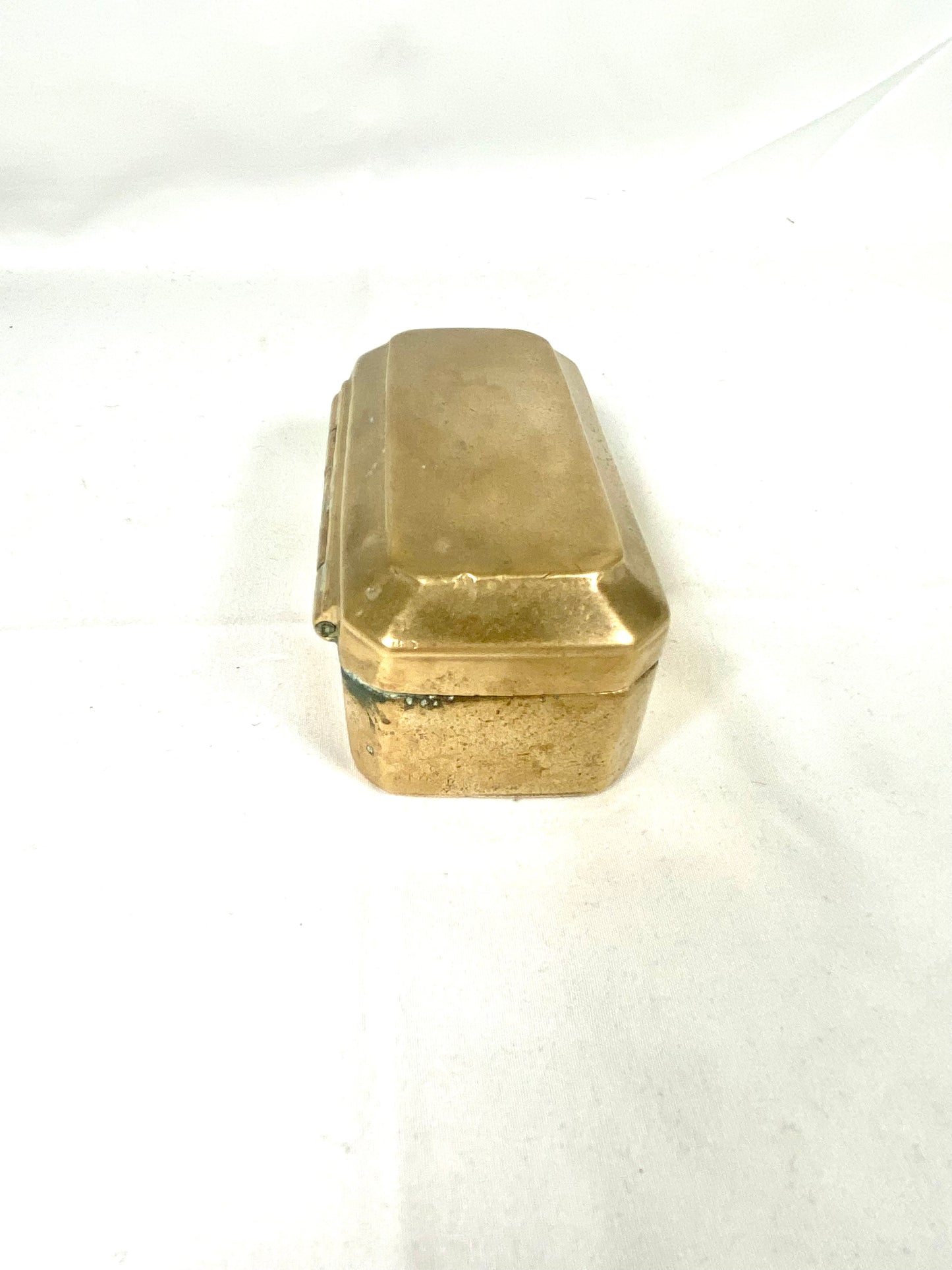 Late 19th to early 20th century Brass Betel Nut Box, Malay Archipelago or Burma