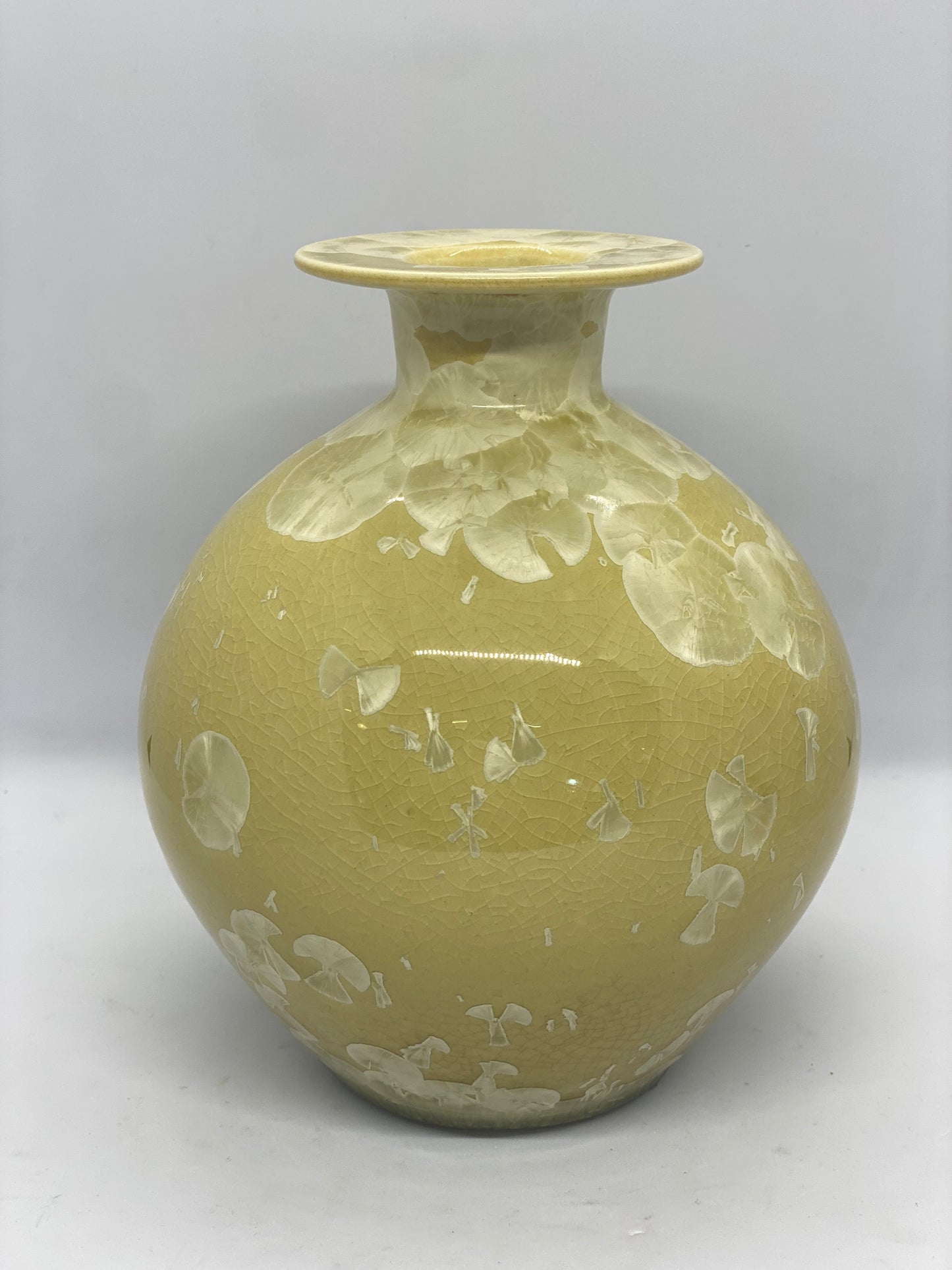 Beautiful and Rare Yellow Midcentury Australian Vintage Pottery by Rynne Tanton