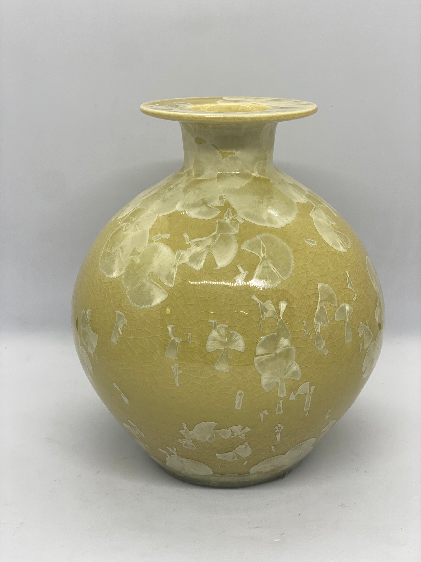 Beautiful and Rare Yellow Midcentury Australian Vintage Pottery by Rynne Tanton