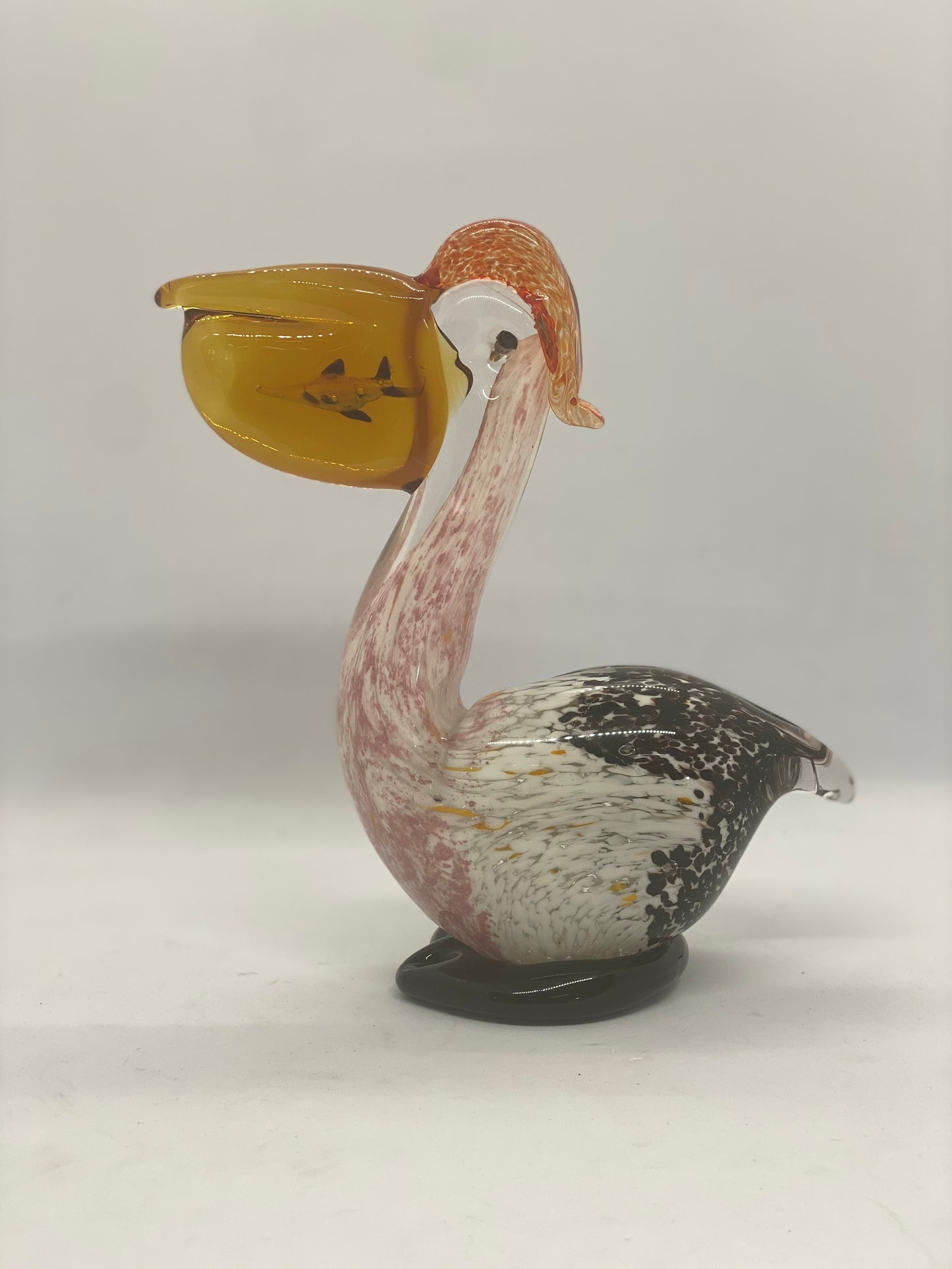 Vintage Midcentury Italian Murano Art Glass Pelican