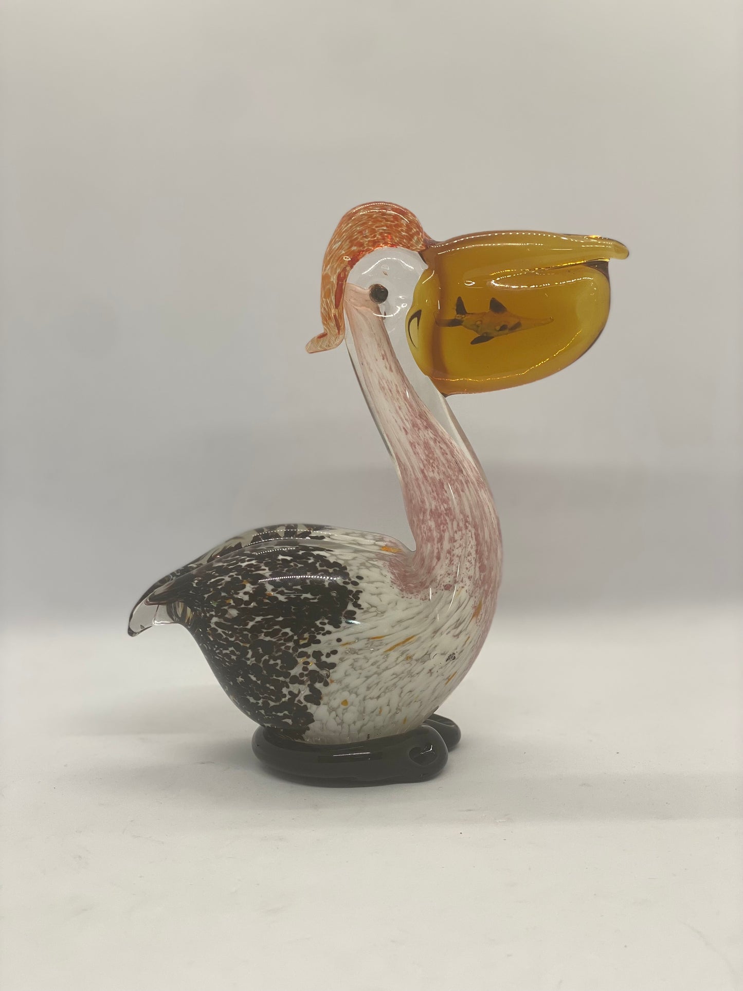 Vintage Midcentury Italian Murano Art Glass Pelican