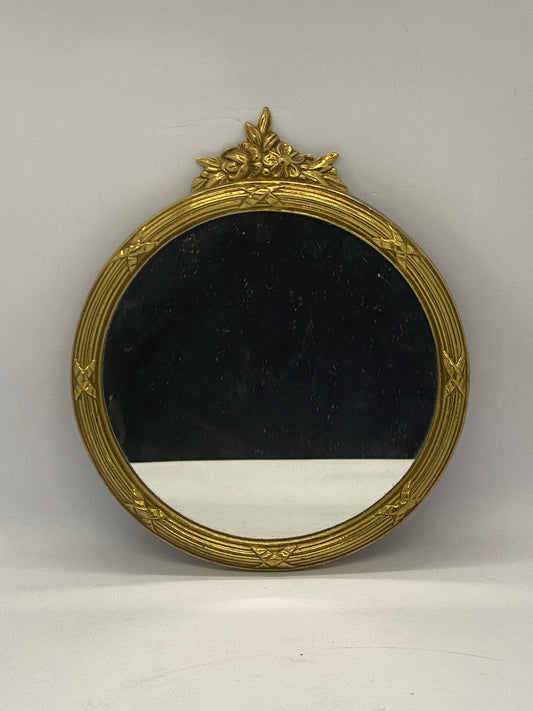 Midcentury Deadstock S. A. Riper Spanish Brass Mirror