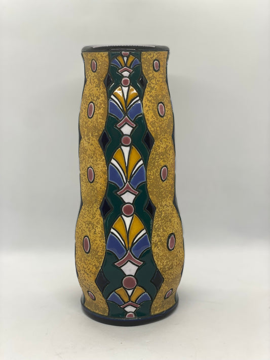 捷克装饰艺术花瓶，约 1920 至 1930 年代