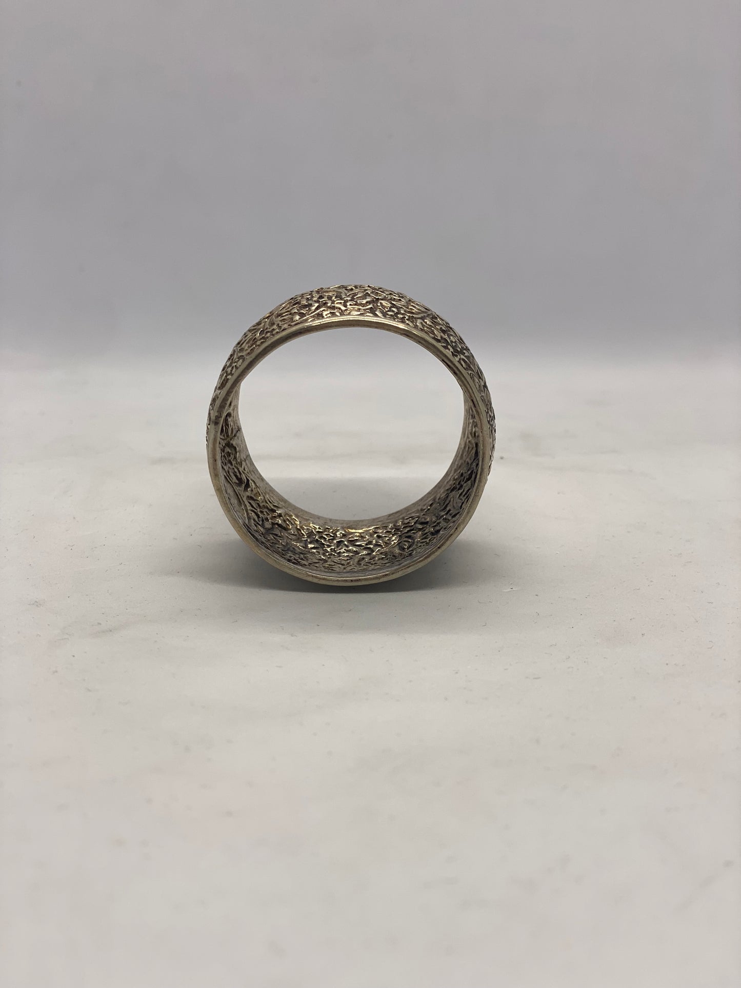 Colonial Indian Silver Serviette Ring