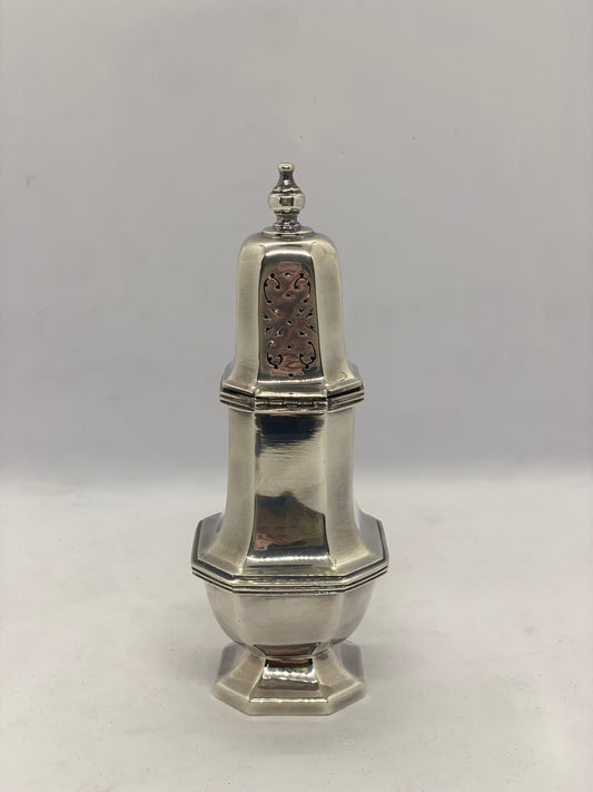 Midcentury Sugar Caster or Muffineer, Continental European (possibly Dutch)