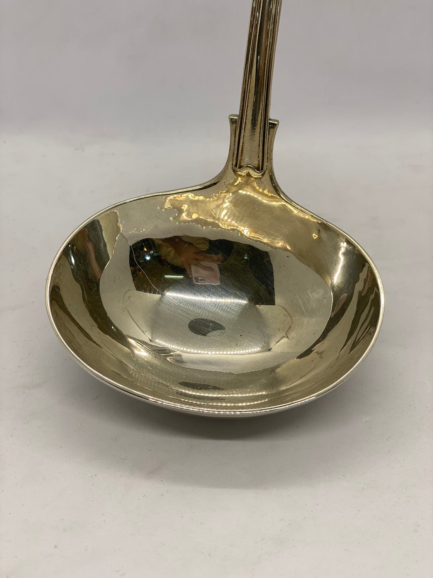 Highly Collectible Queens Patterned Ladle by William Bateman & Daniel Ball, 1840.