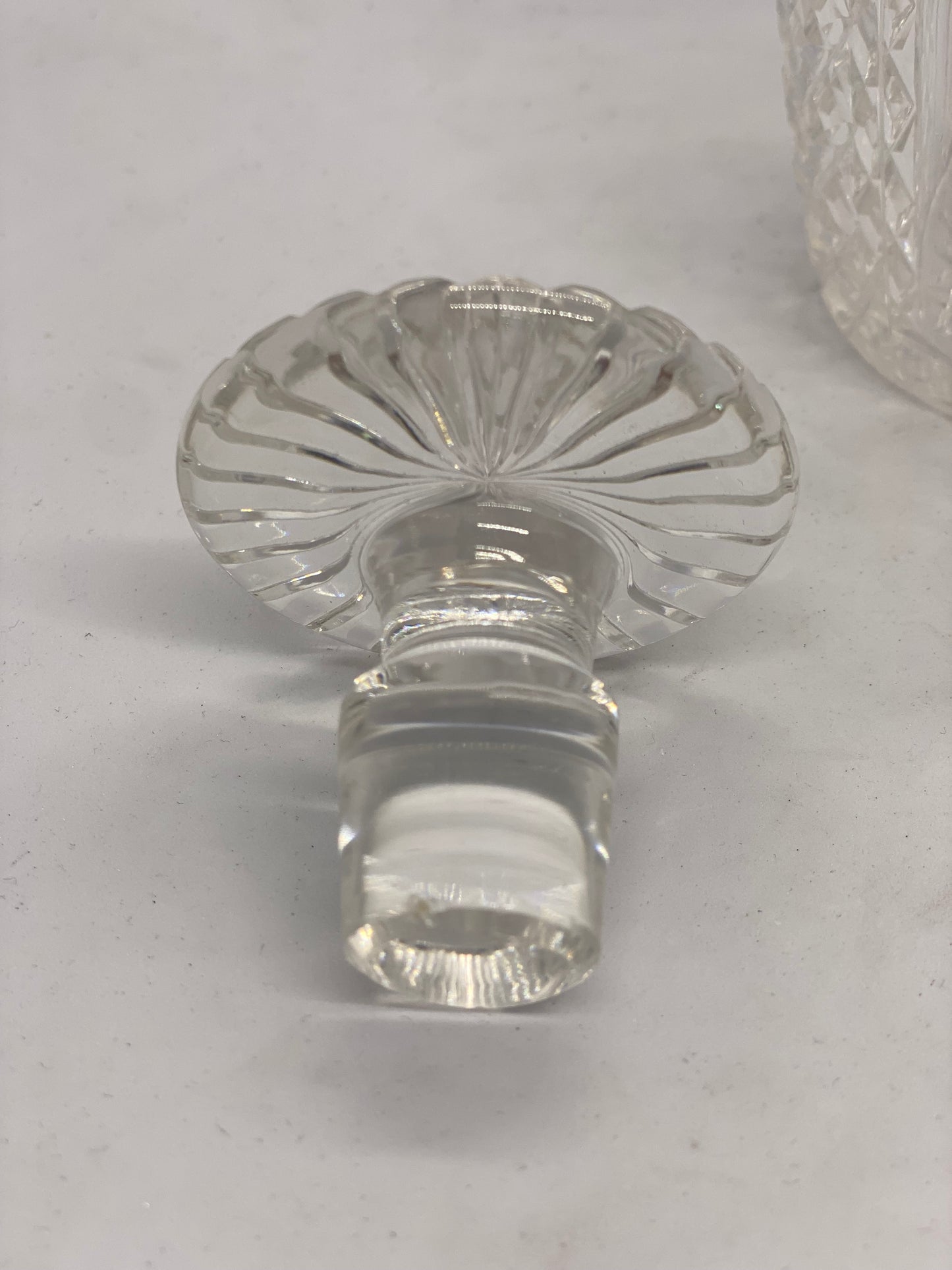 Antique Cut Crystal Decanter