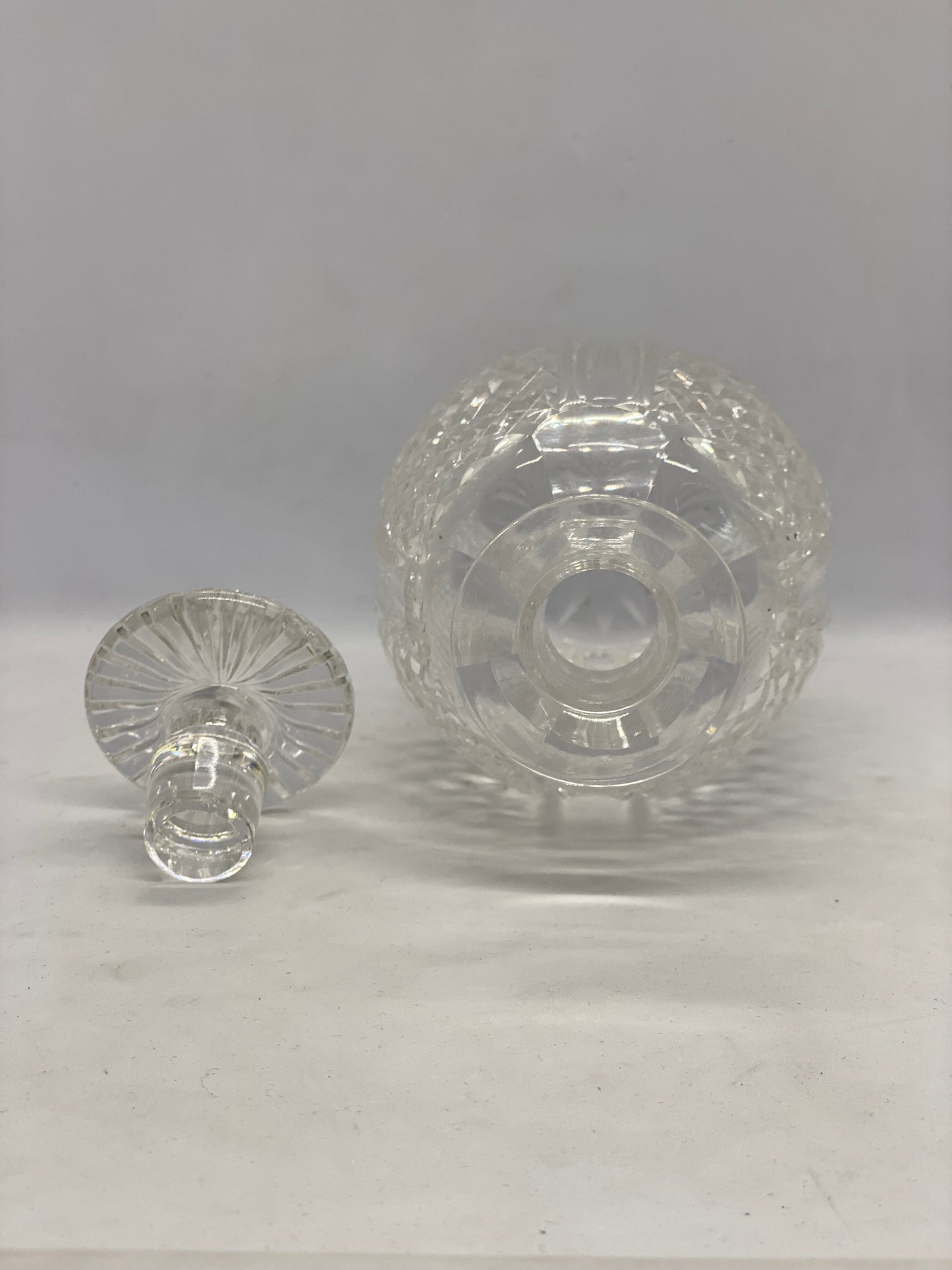 Antique Cut Crystal Decanter