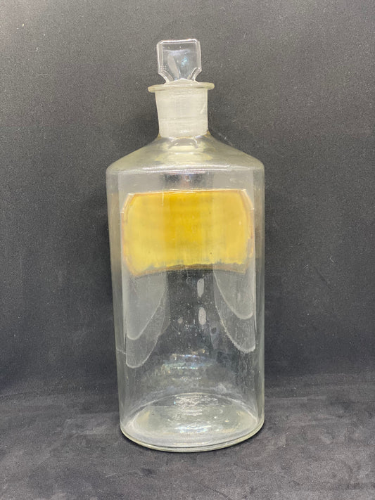 古董美国药剂师瓶，W、T and Co 约 1880 年制造 - SP Rectif（乙醇）