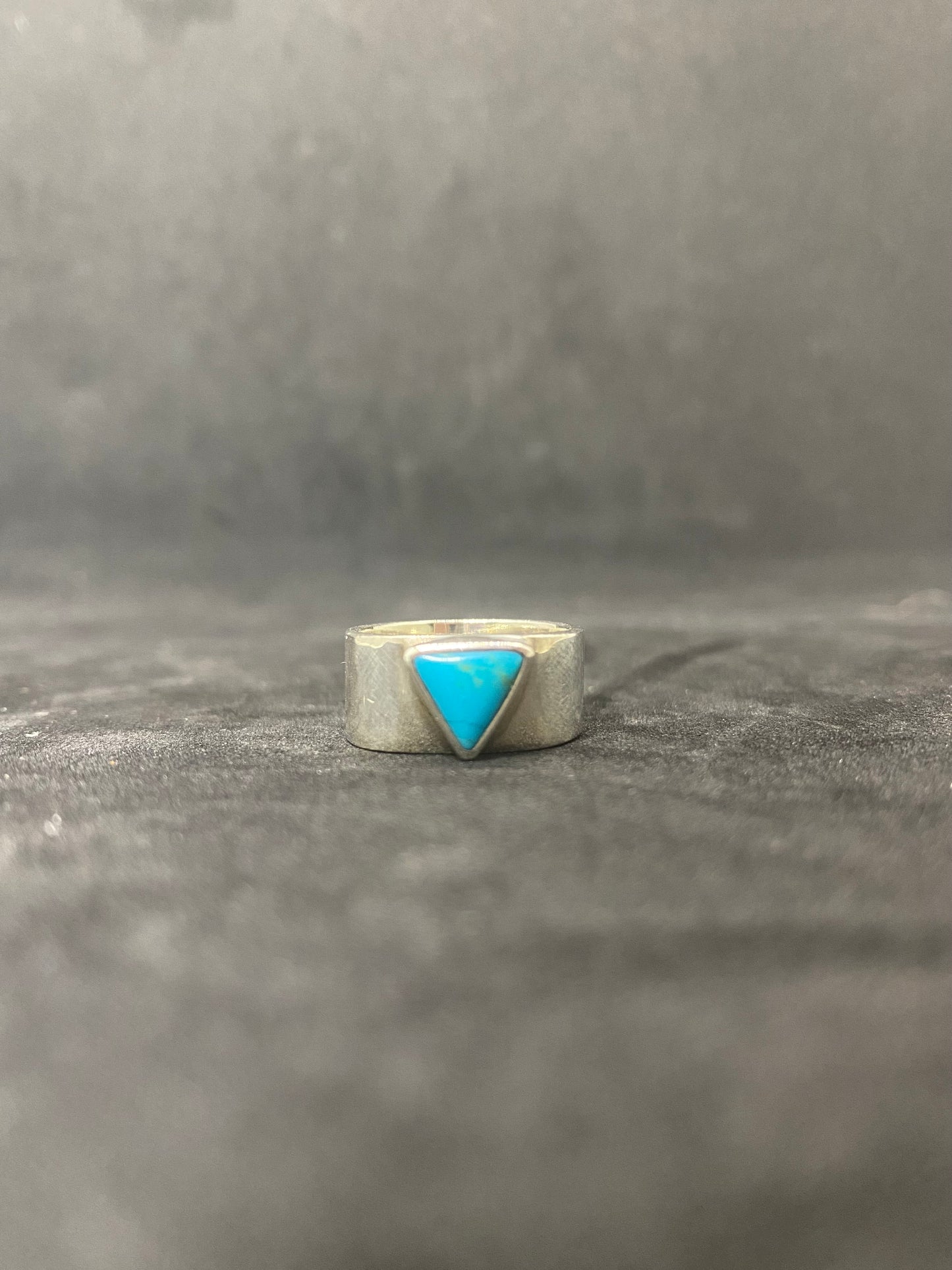 Vintage sterling silver and turquoise ring