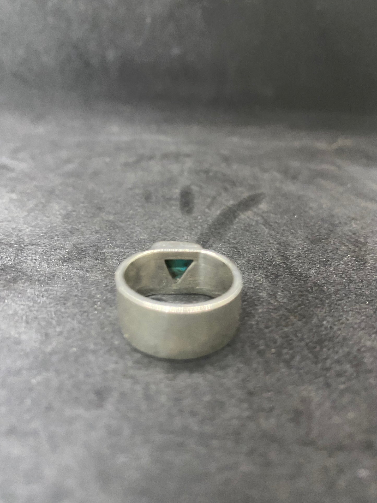 Vintage sterling silver and turquoise ring