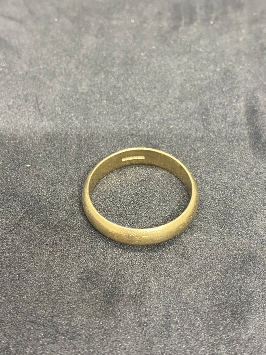 9ct gold ring hallmarked with 1992, Birmingham