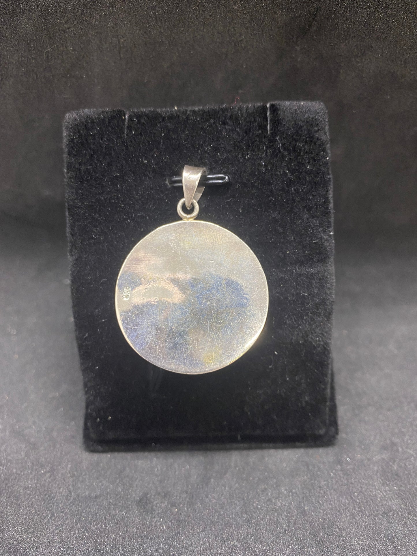 Sterling Silver & Shell Pendant