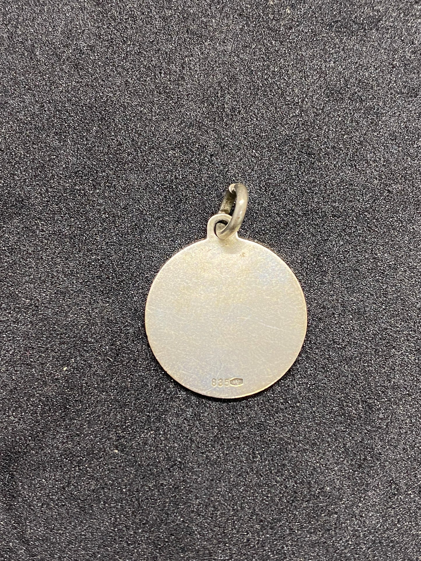 Vintage Danish 835 Silver Taurus pendant