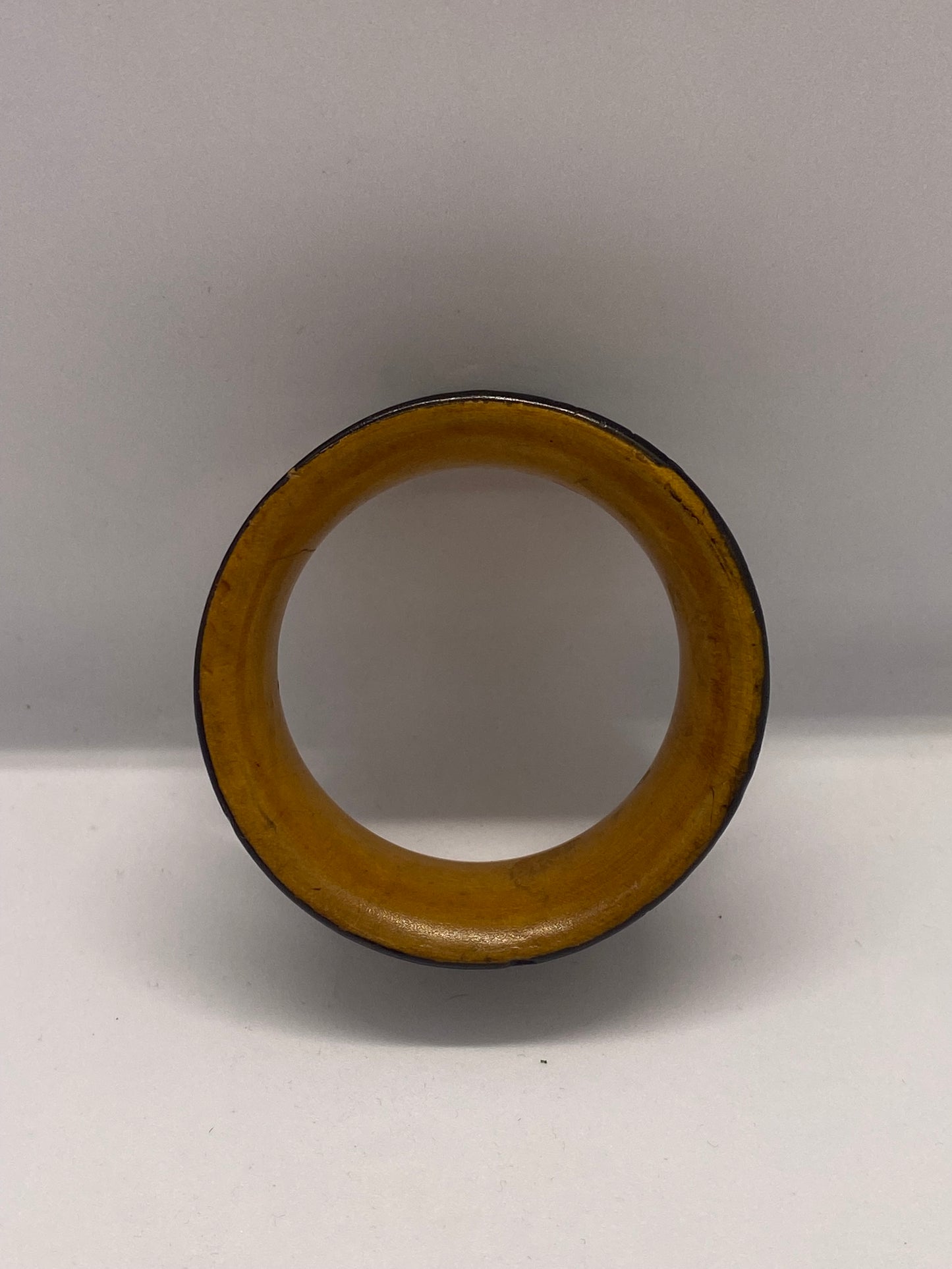 Late 19th Century Victorian Tartan Ware Napkin Ring, McPherson Pattern