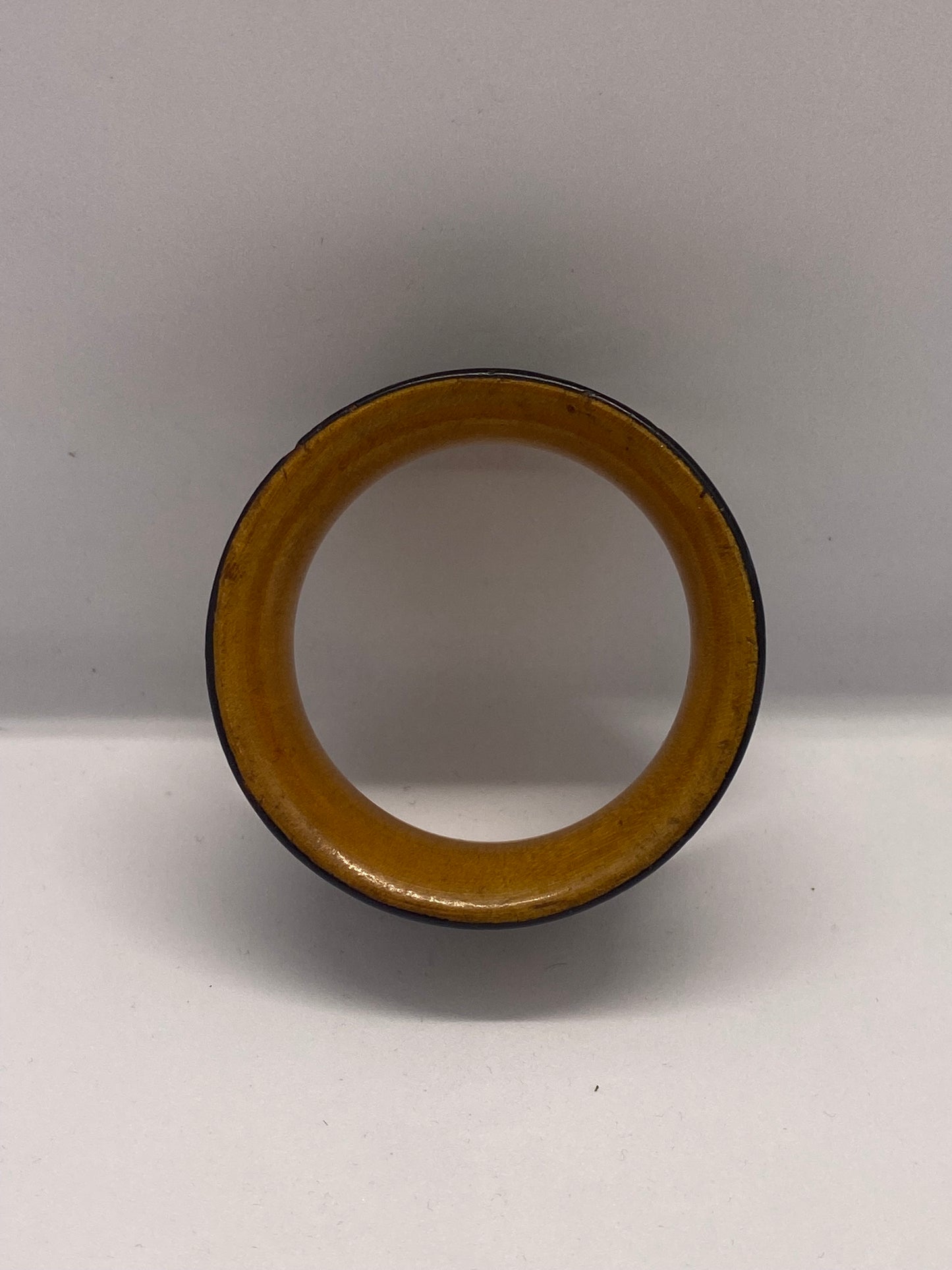 Late 19th Century Victorian Tartan Ware Napkin Ring, Prince Charlie Pattern