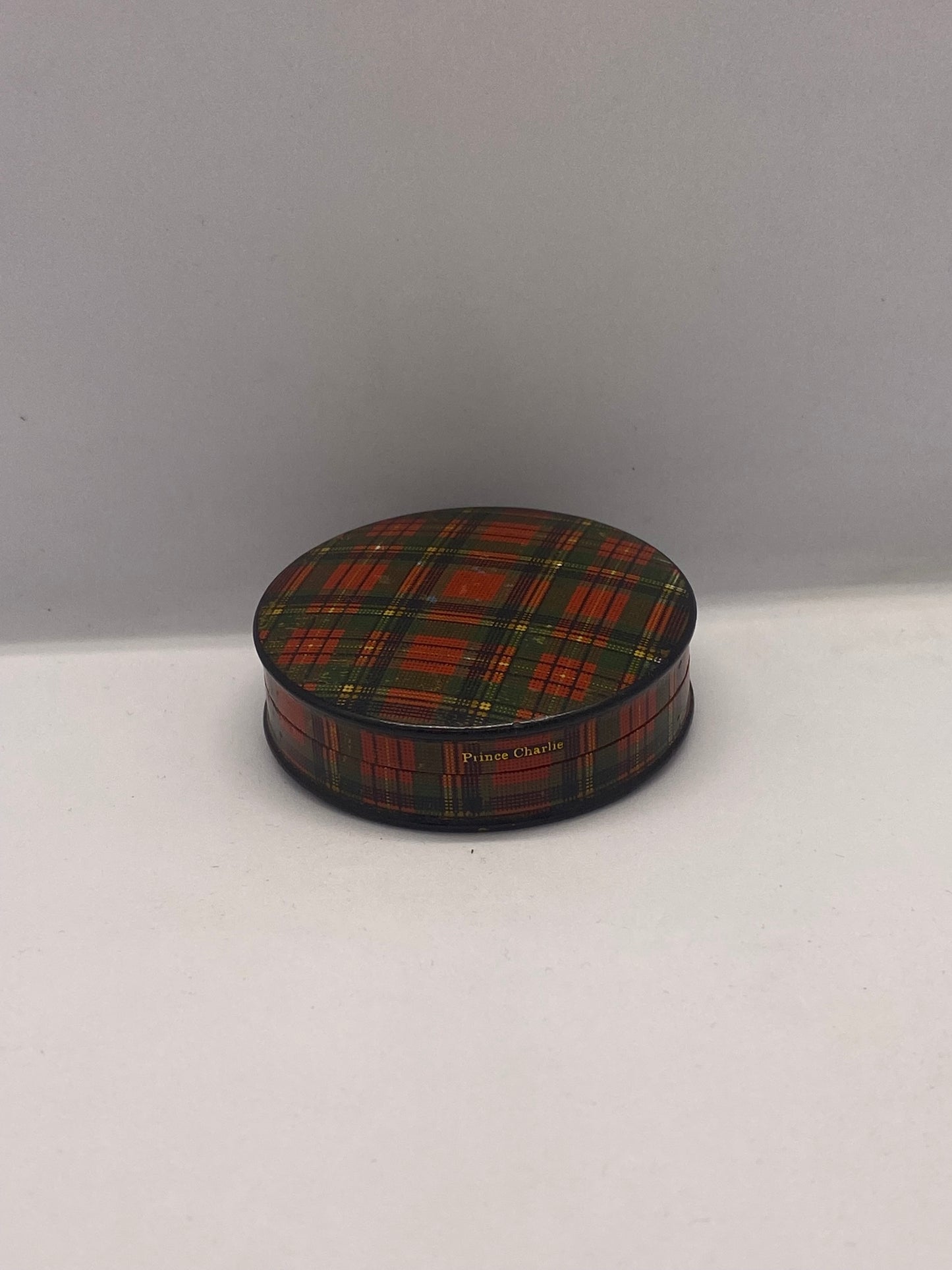 19th Century Victorian Tartan Ware Box, Prince Charlie Pattern