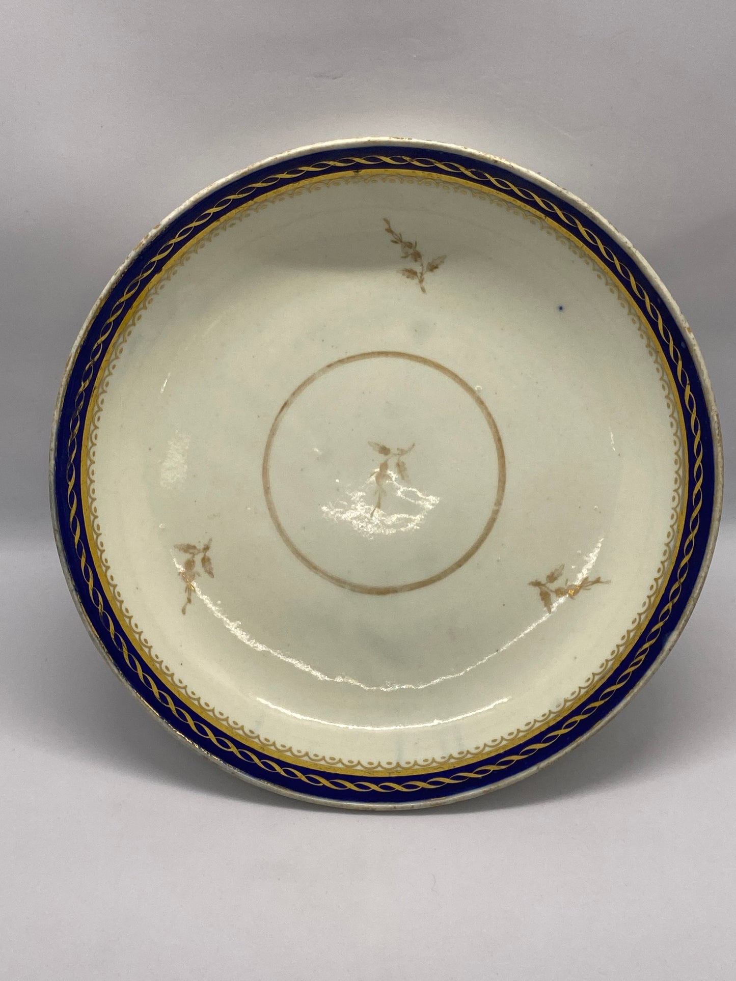 18 世纪晚期英国 Caughley 瓷盘