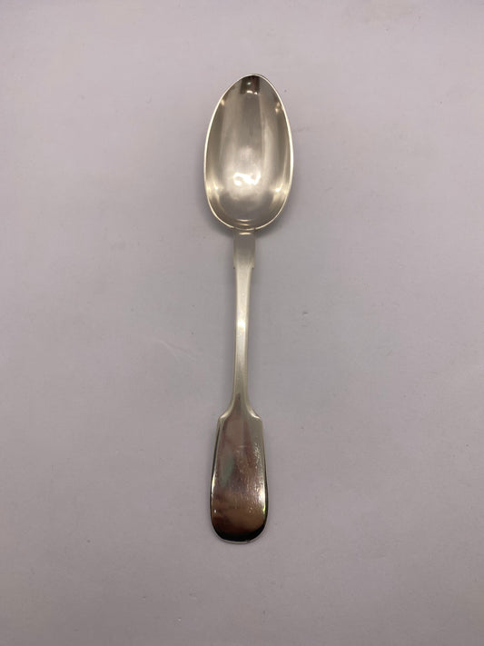 19th Century Russian Silver Serving Spoon c 1880, Rare Maker Samuel Filiander