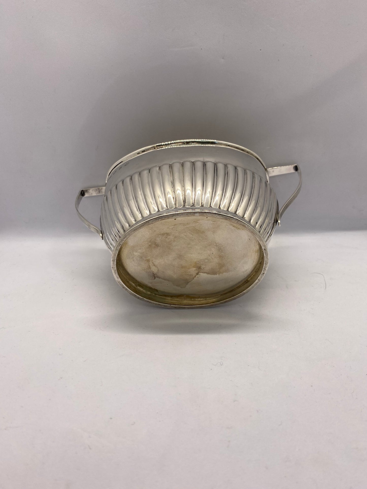 Antique Classical Style Sugar Bowl and Creamer, John Millward Banks