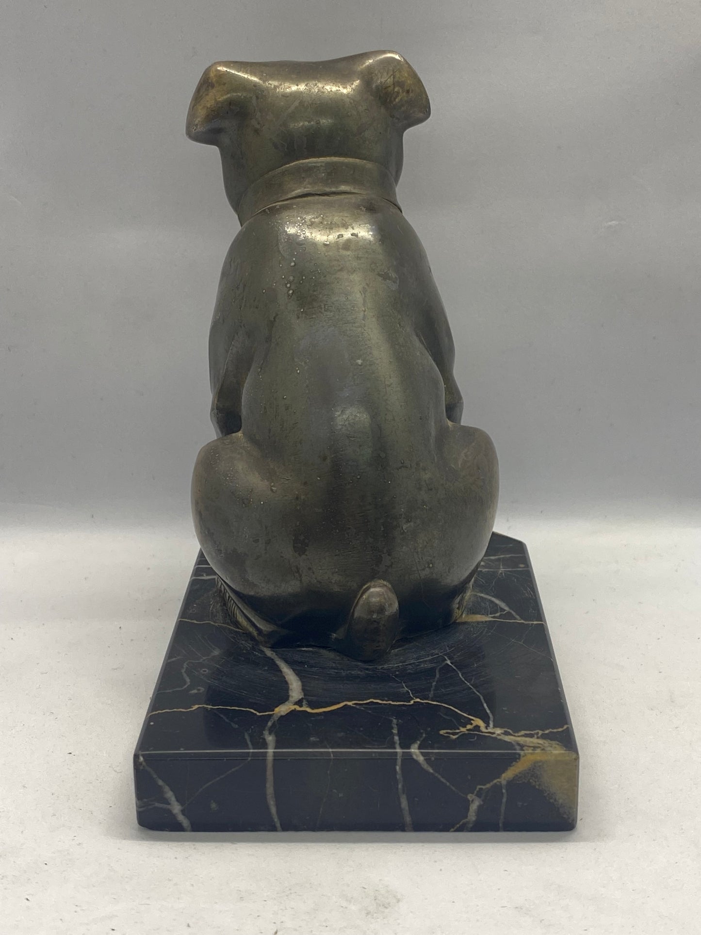 French Art Deco Bulldog Bookends by Hippolyte “FranJou” Moreau