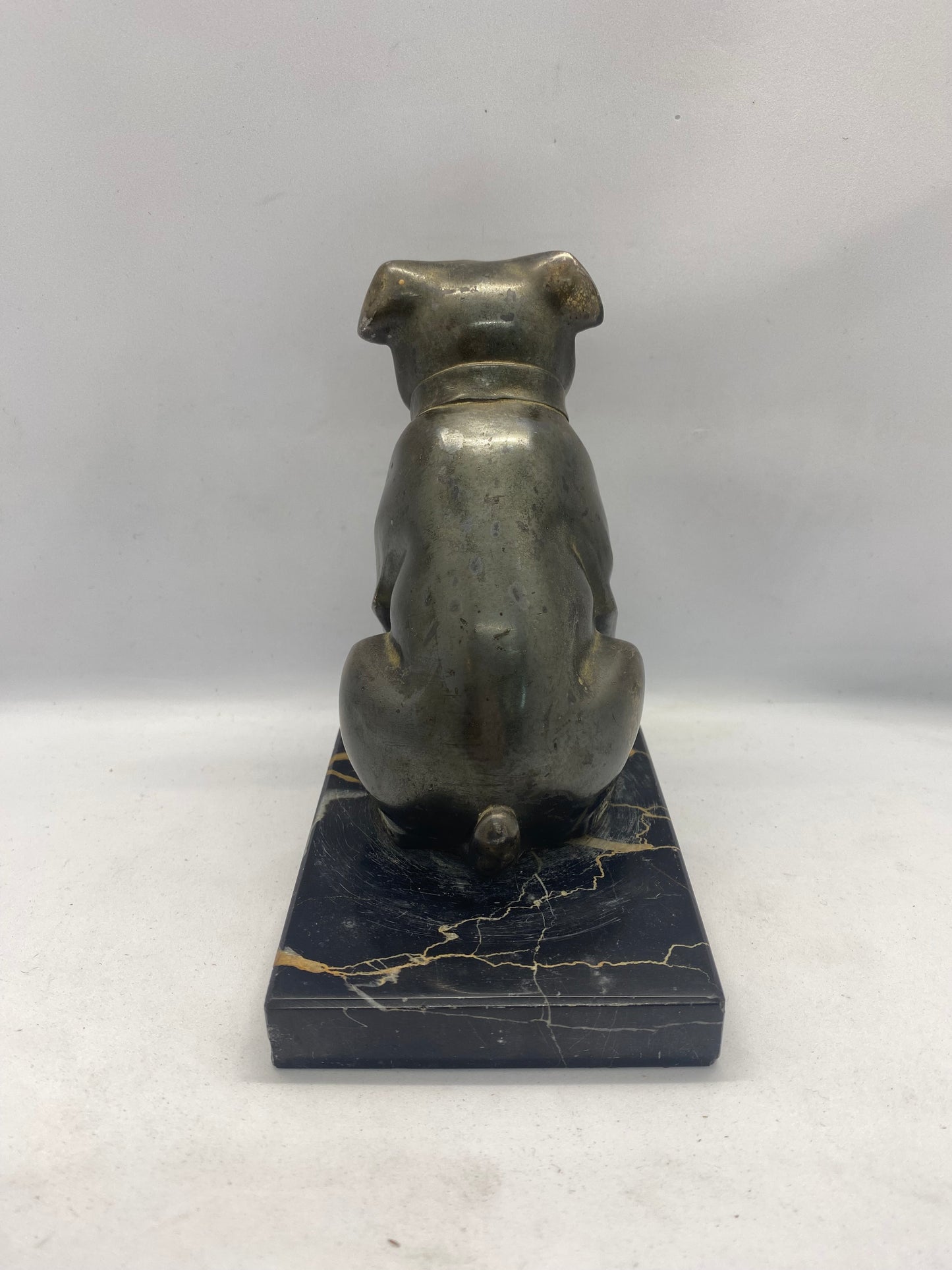 French Art Deco Bulldog Bookends by Hippolyte “FranJou” Moreau