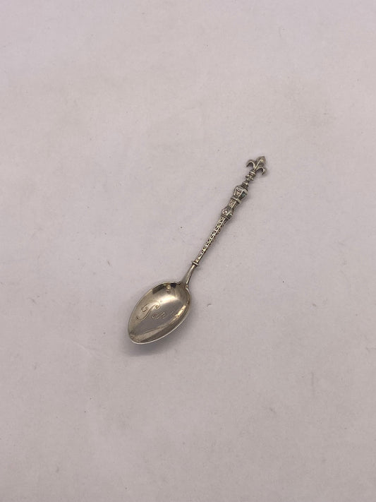 Antique .800 Silver French Souvenir Spoon Inscribed 'Paris'