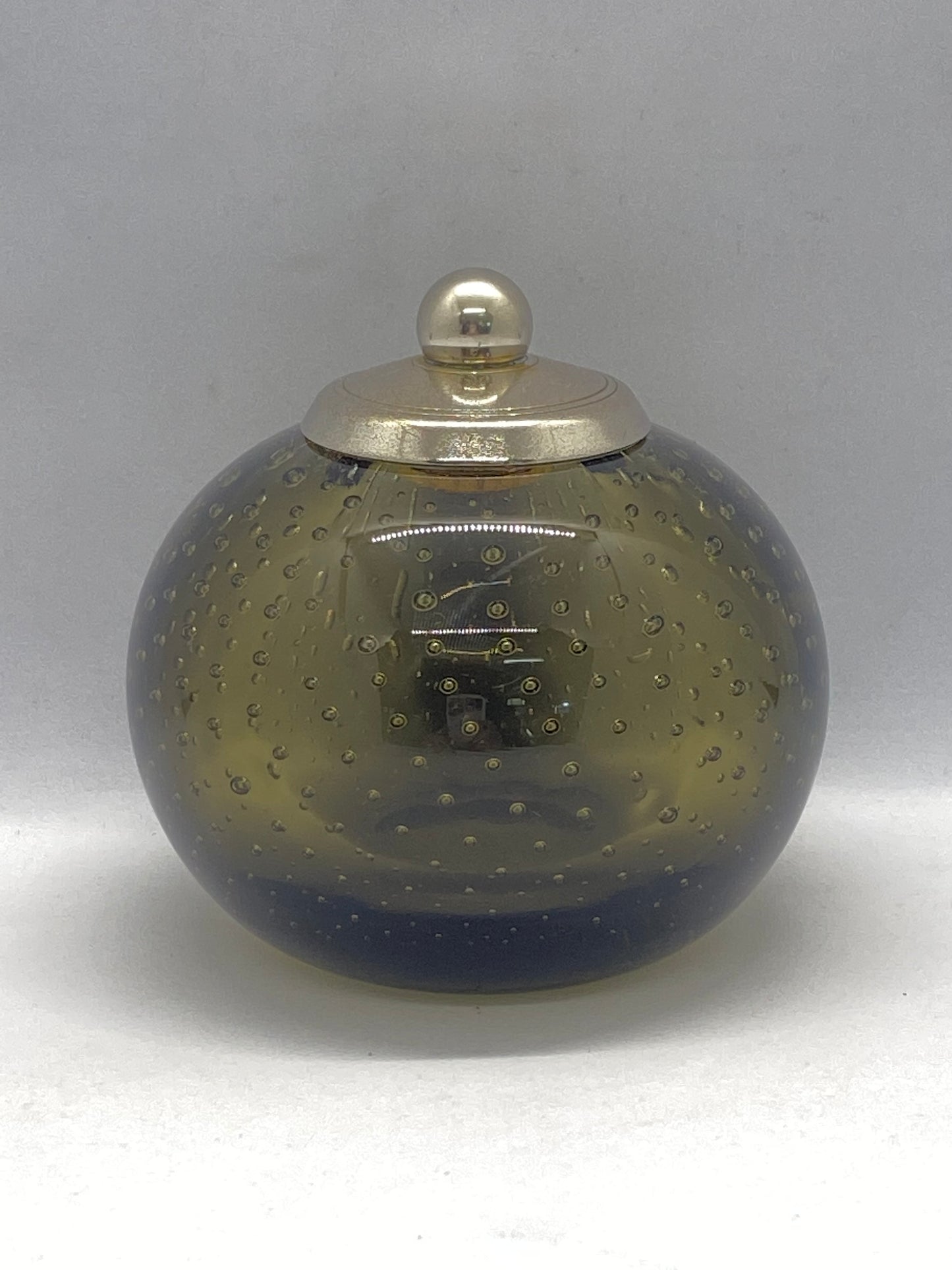 Vintage Parker Paperweight with Whitefriars Bubble Glass