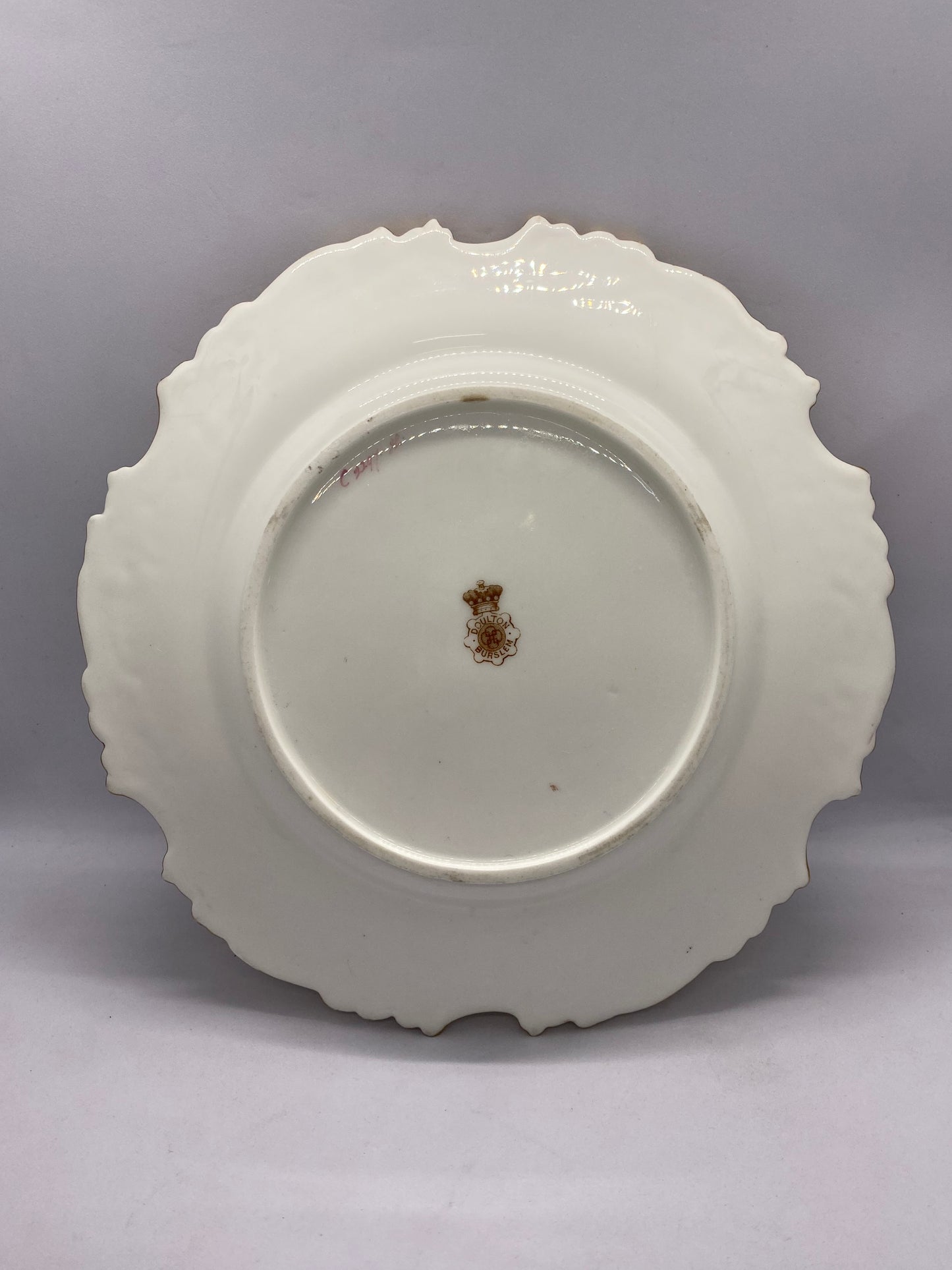 Late 19th Century Doulton Burslem Spanishware Cabinet Dish