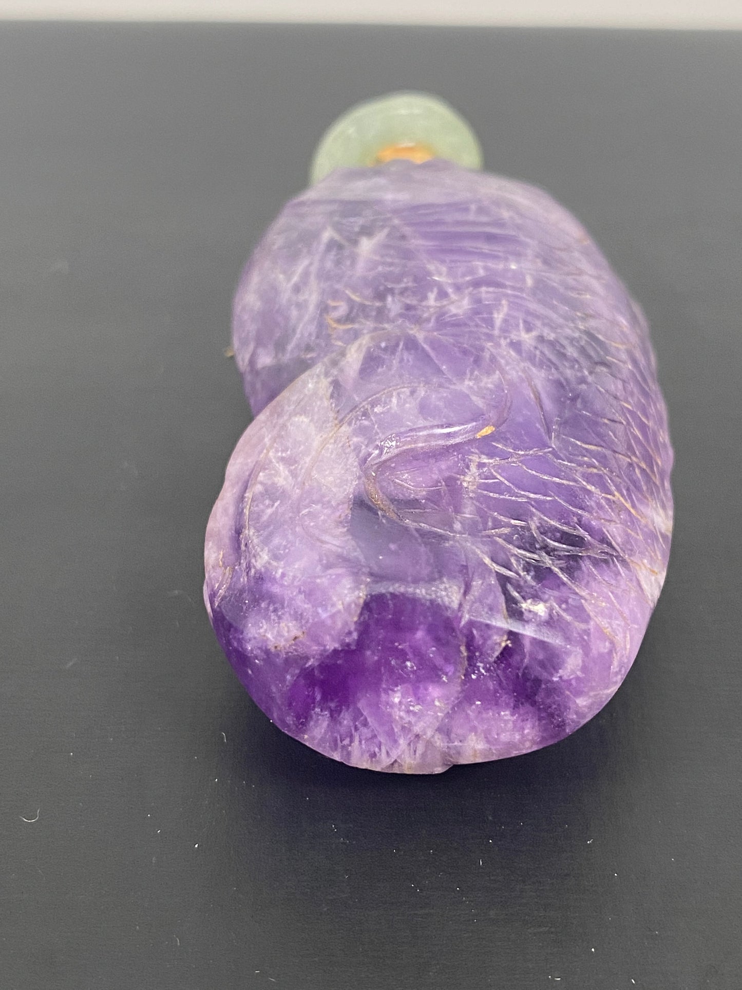 Mid to Late 19th century Chinese Amethyst Snuff Bottle