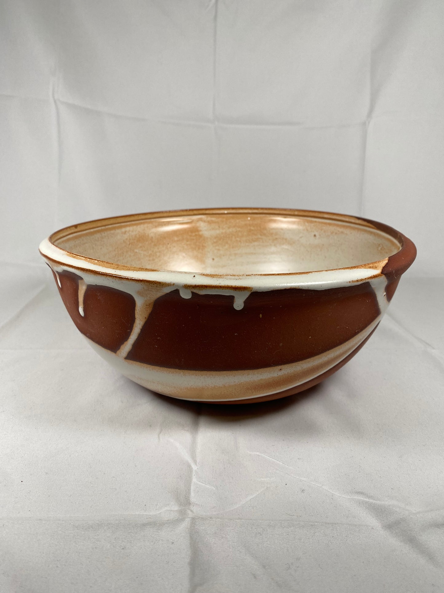 Vintage Irish Earthenware Bowl, Stewart's of Lucan