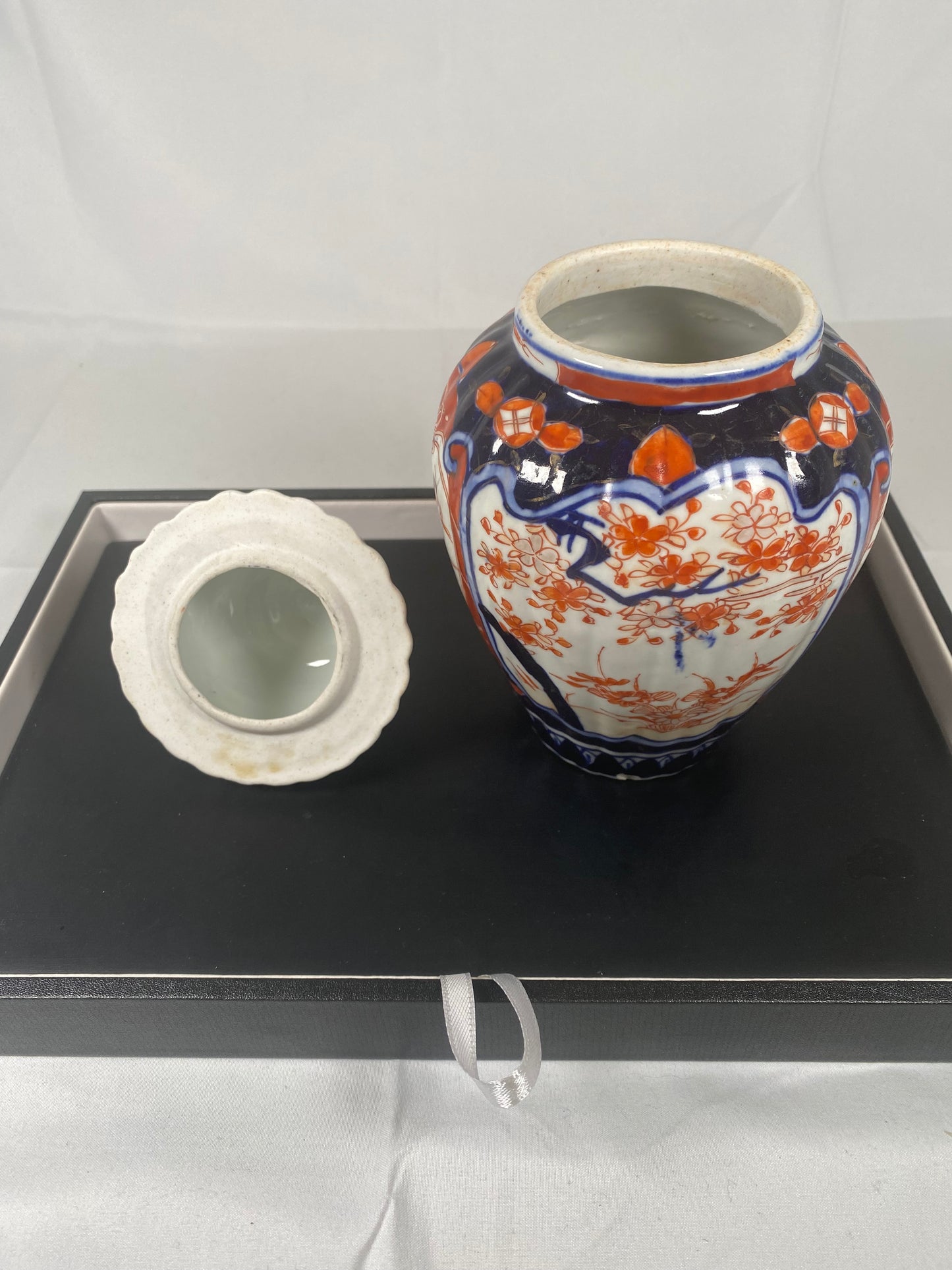 19th-century Japanese Imari ginger jar