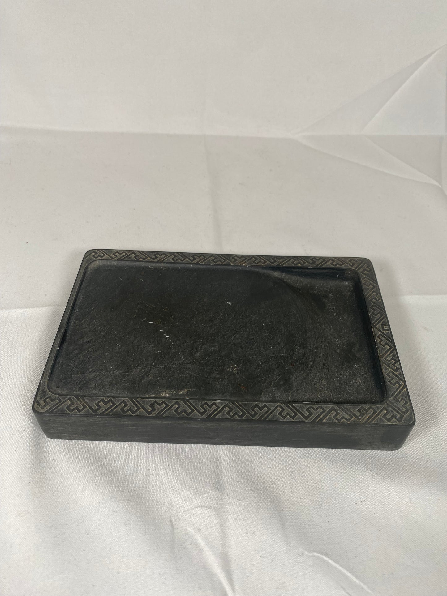 Large Vintage Near Antique She Stone inkstand