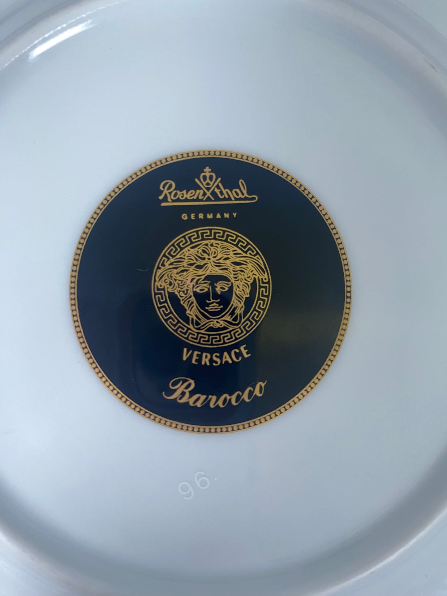 Vintage Versace Plate, Barocco